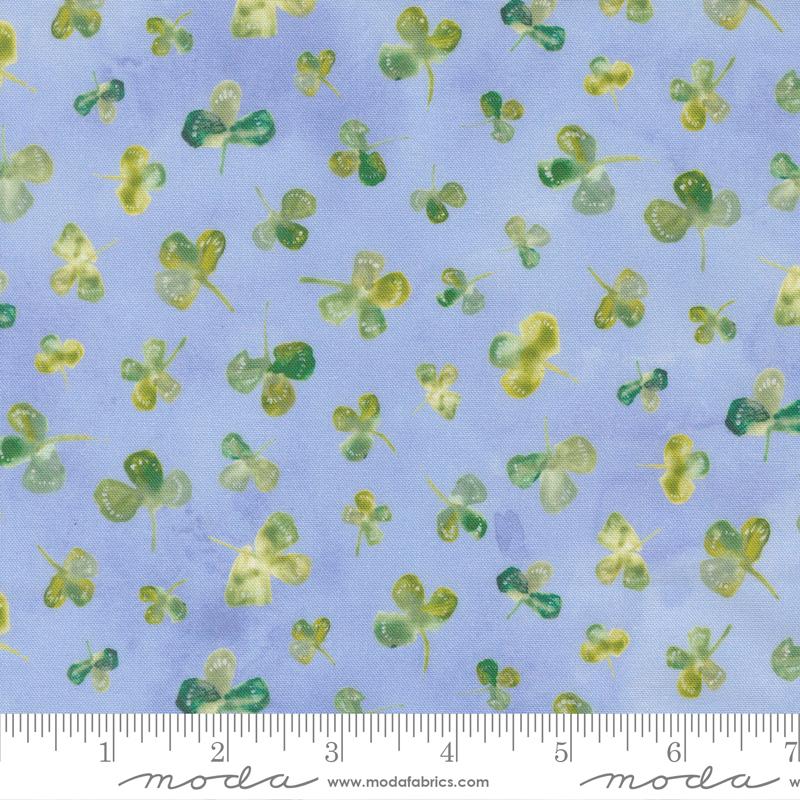 Sweet Cecily Clover Hyacinth - Quilt Fabric