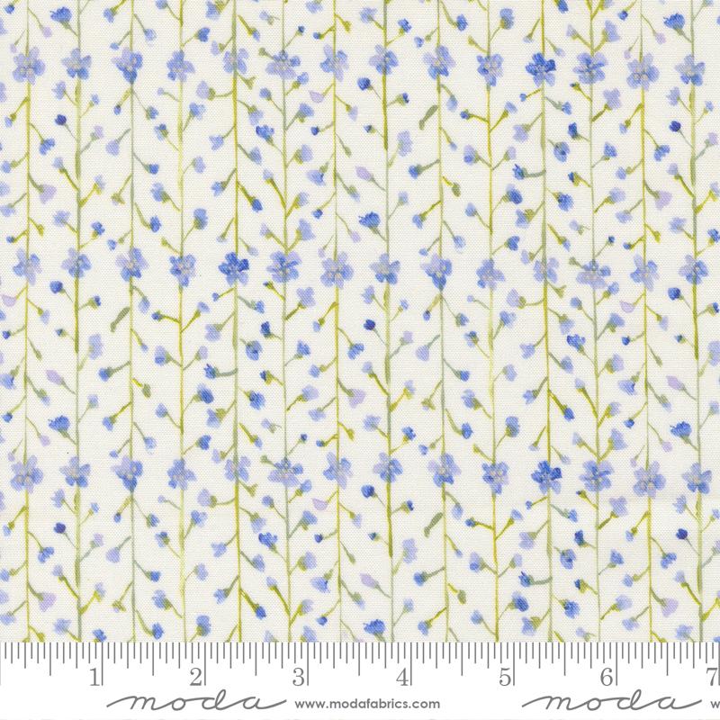 Sweet Cecily Stripe Hyacinth - Quilt Fabric