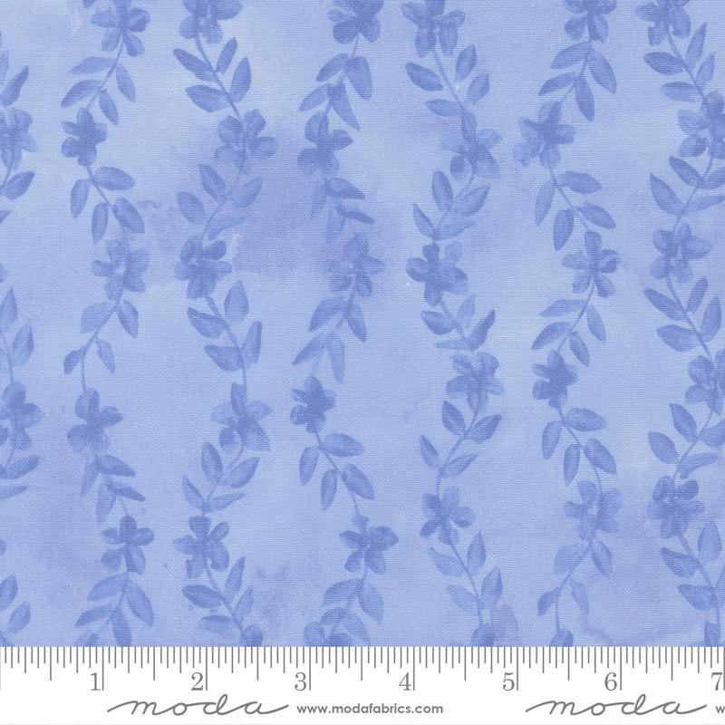 Sweet Cecily Vines Hyacinth - Quilt Fabric