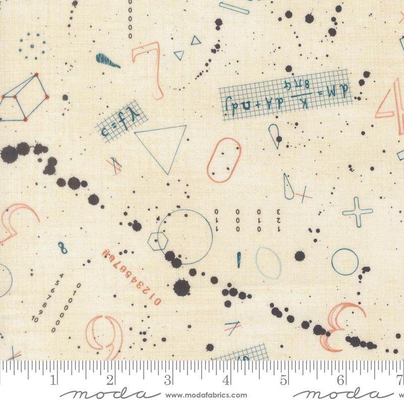 Data Black Holes Lovelace - Quilt Fabric, zoomed in. Select this picture to zoom back out.