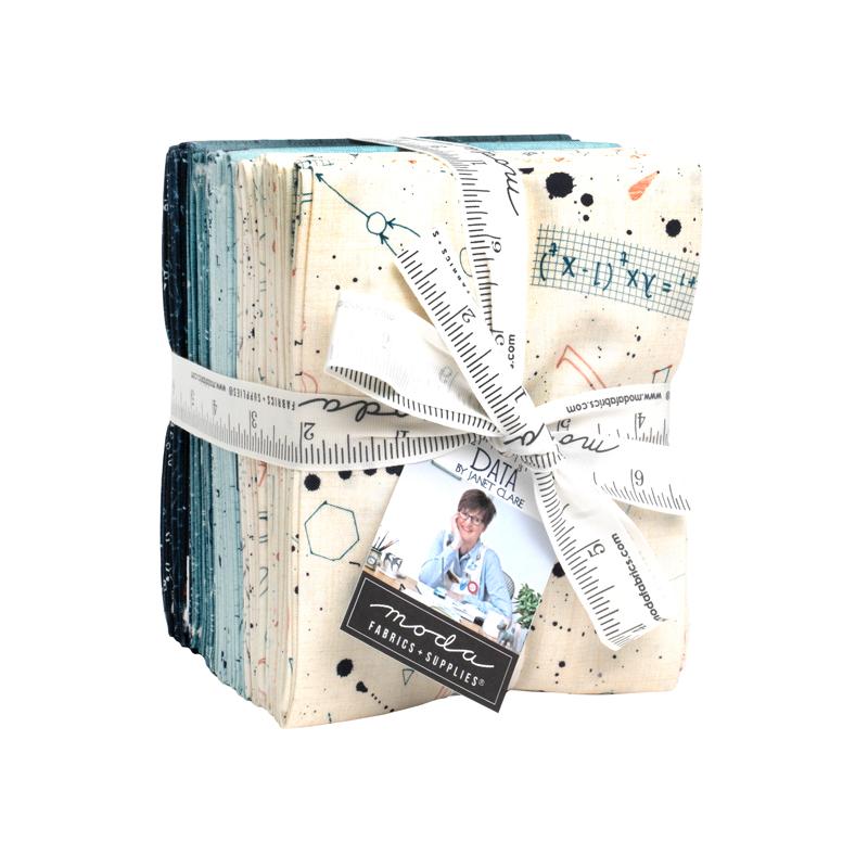 Data - Fat Quarter Bundle, zoomed in. Select this picture to zoom back out.