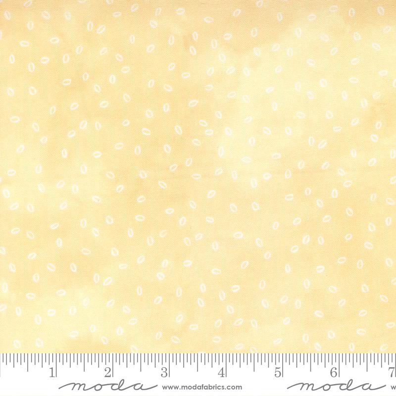 Flutterby Leaf Clouded Yellow - Quilt Fabric, zoomed in. Select this picture to zoom back out.