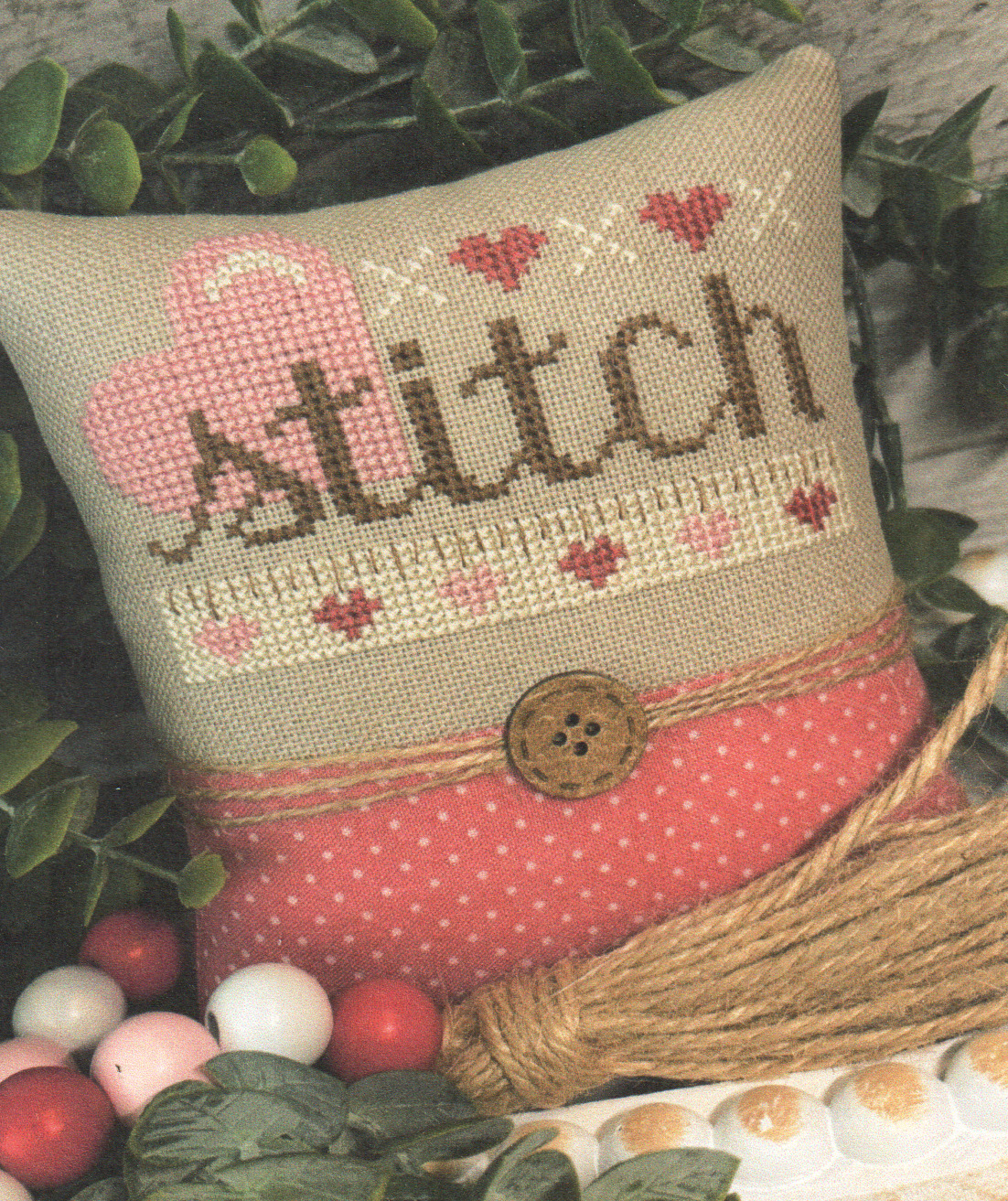 Stitchy Love - Valentine Cross Stitch Pattern 