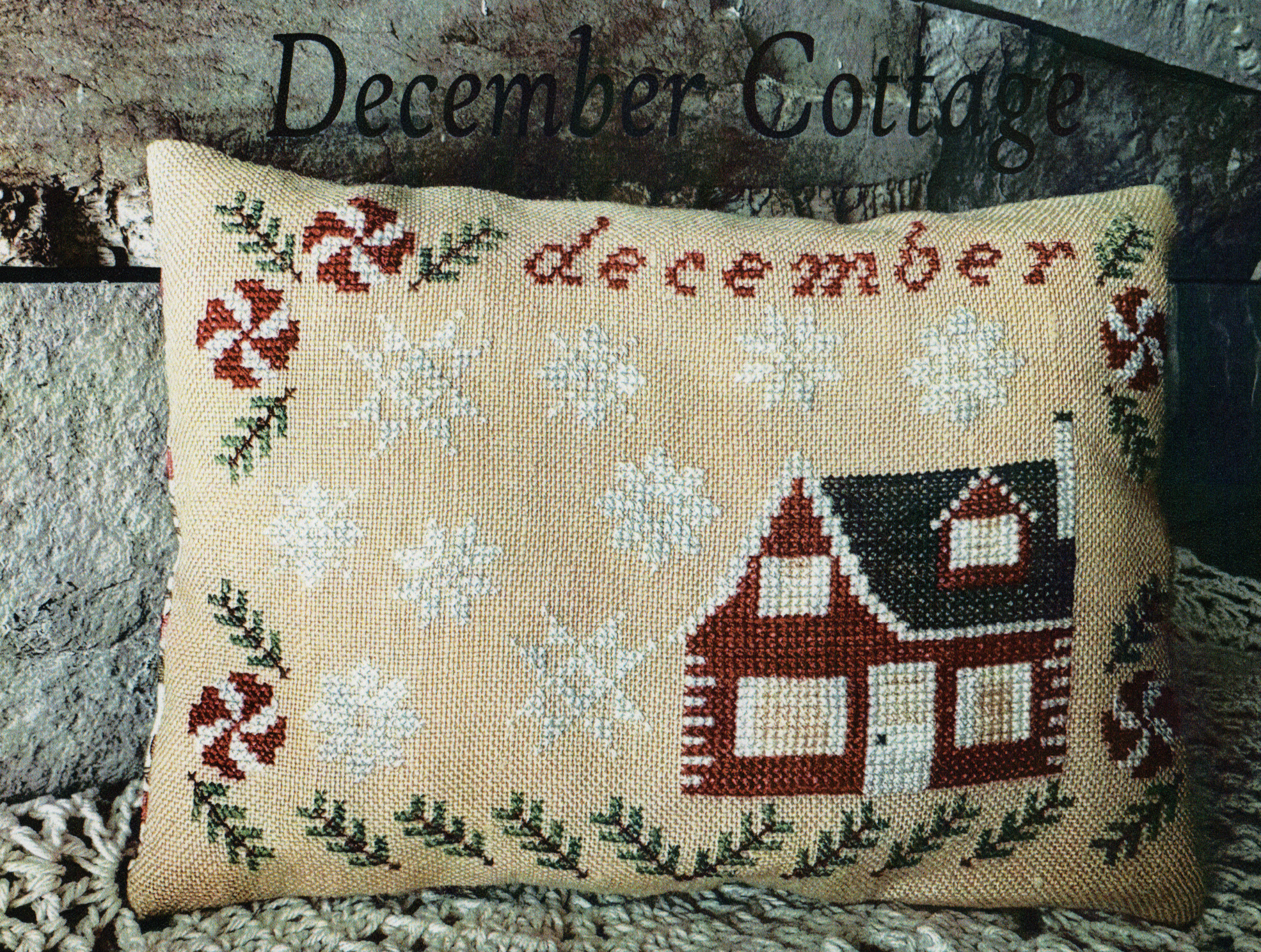 December Cottage - Cross Stitch Pattern 