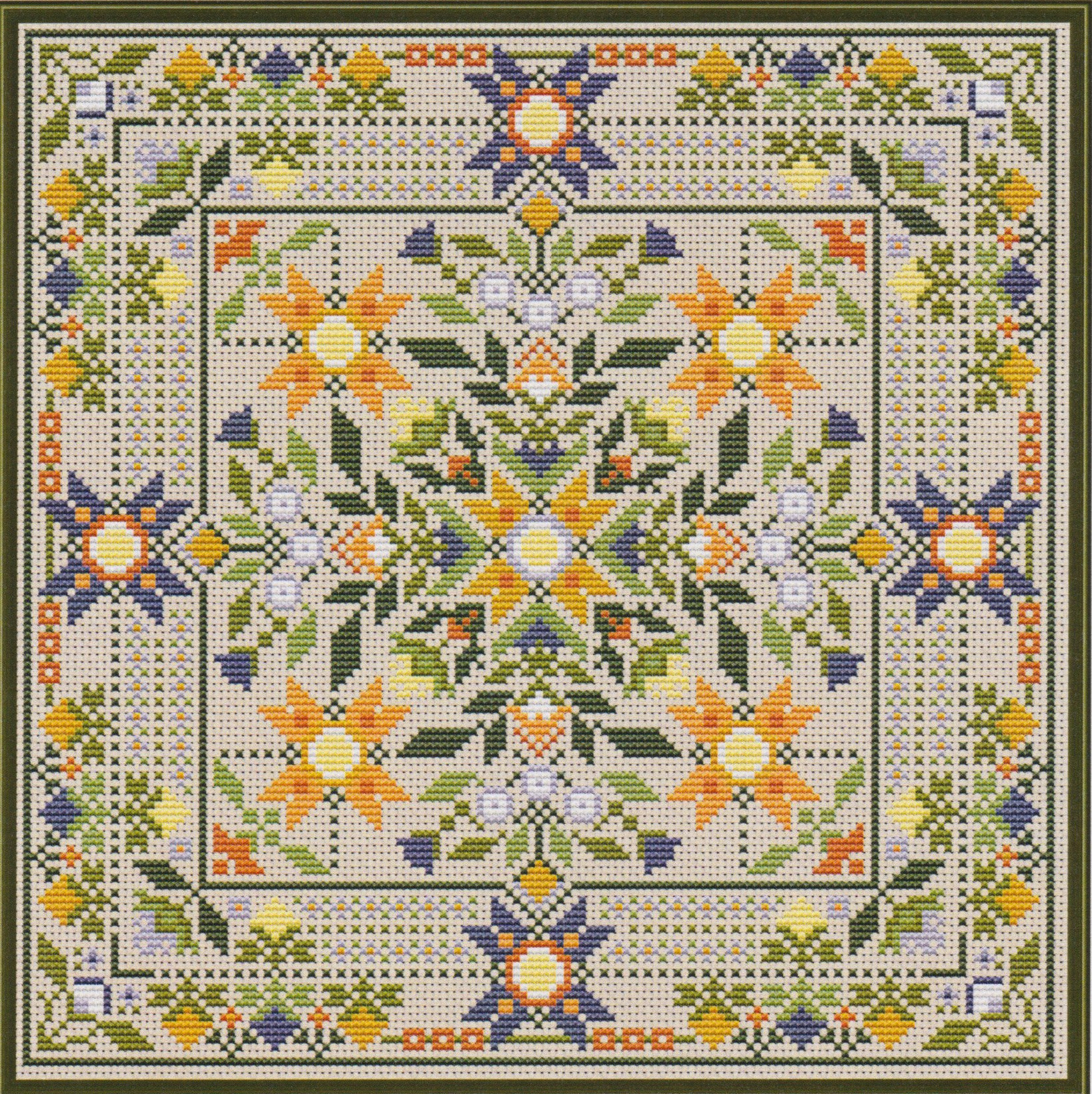 Summer Afternoon - Cross Stitch Pattern 