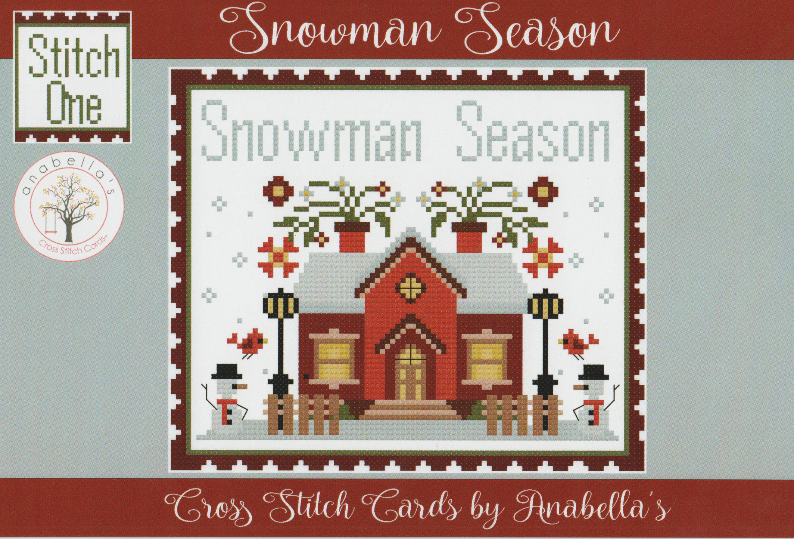 Stitch One Snowman Season - Christmas Cross Stitch Pattern