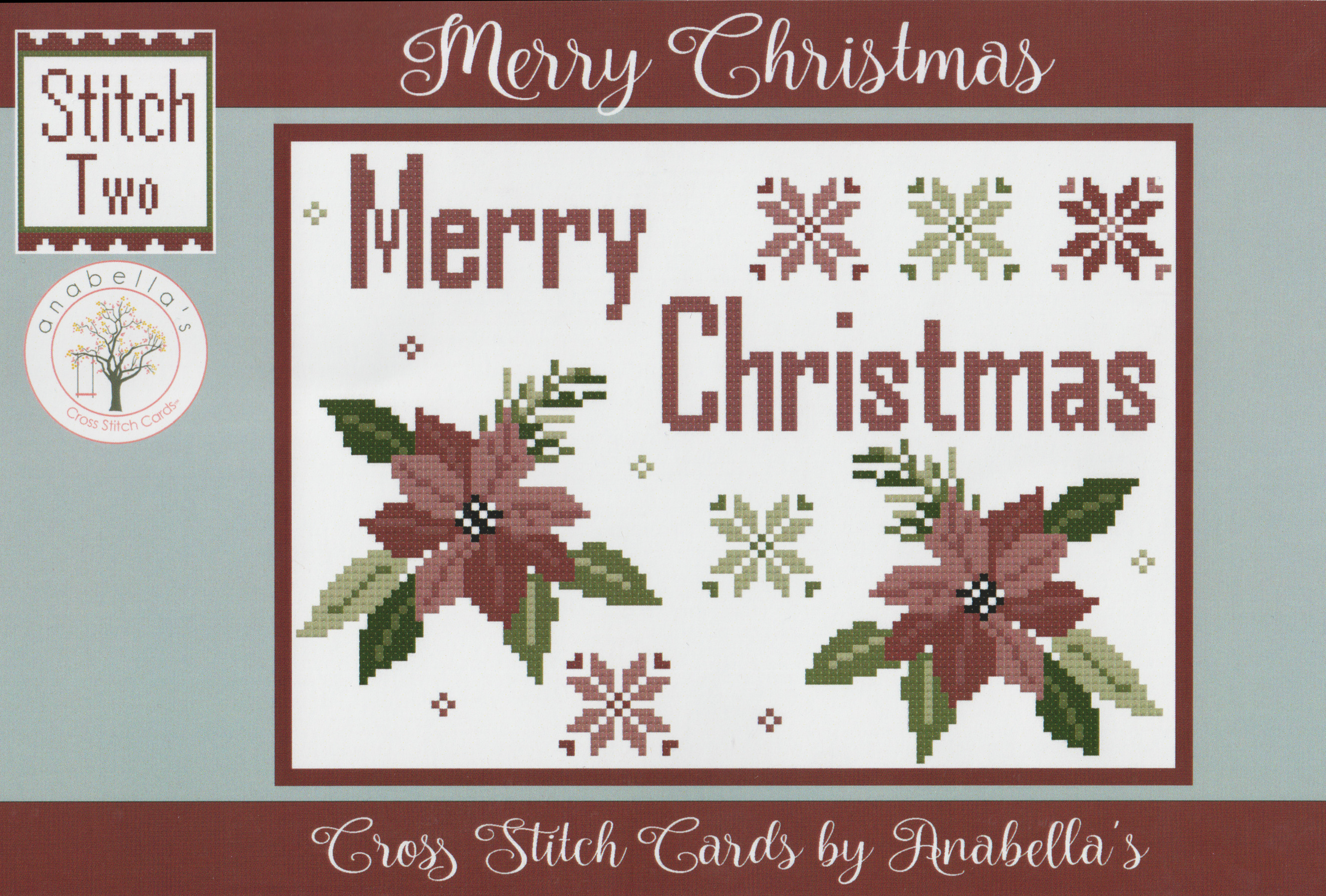Stitch Two Merry Christmas - Cross Stitch Pattern
