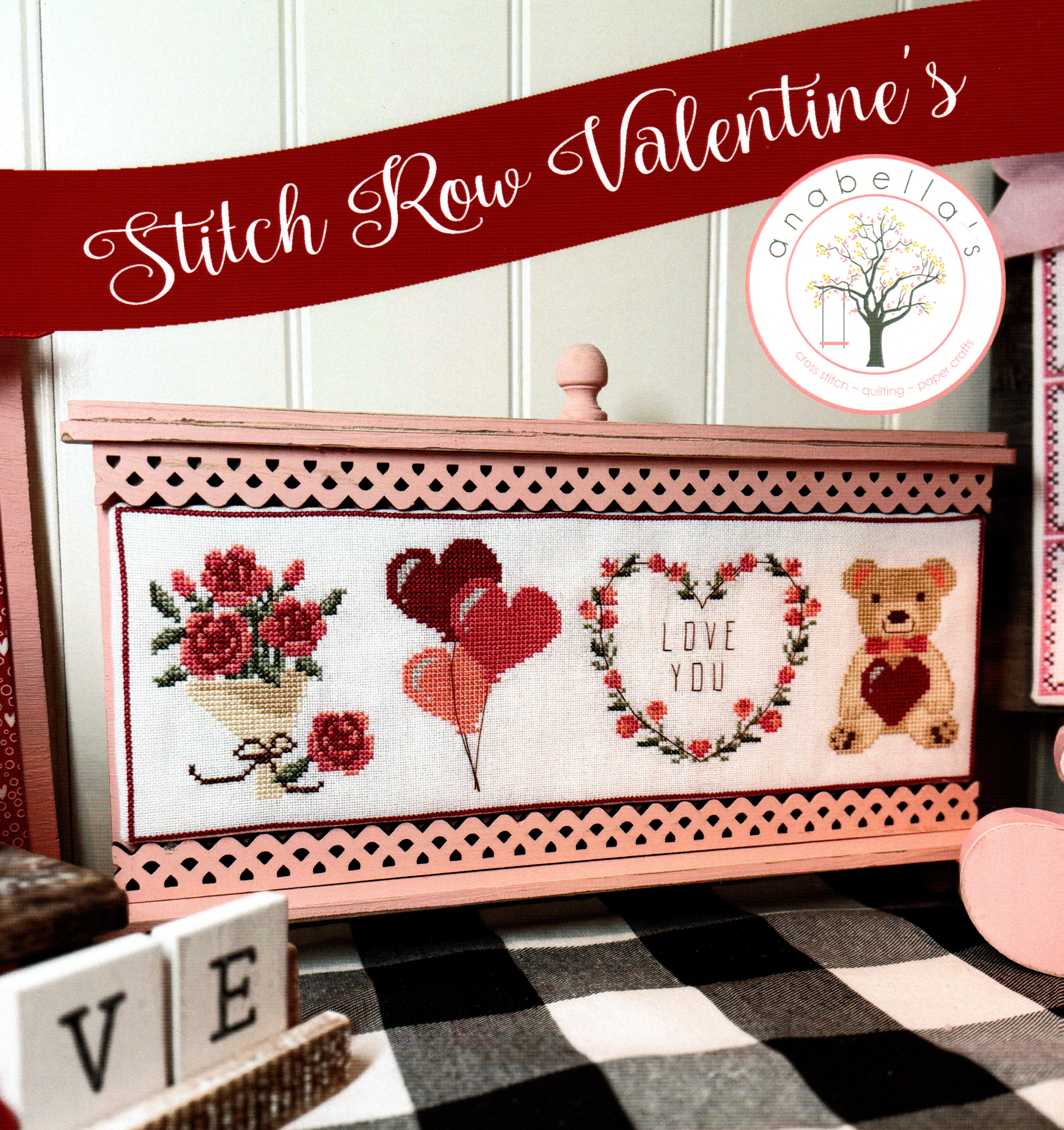Stitch Row Valentine's 2025 - Cross Stitch Pattern
