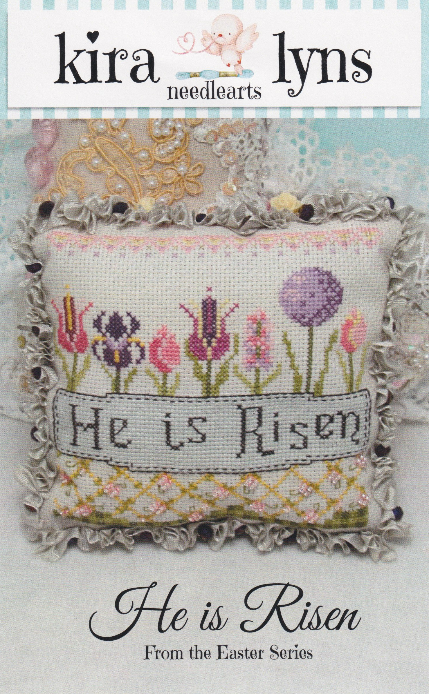 He Is Risen - Christian Cross Stitch Pattern