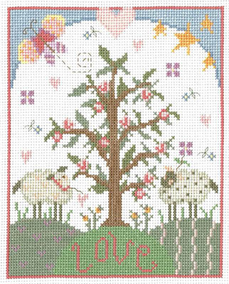 All Ewe Need Is Love - Cross Stitch Pattern