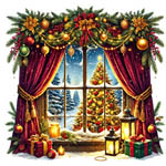 Christmas Window Celebrations - Needle Minder