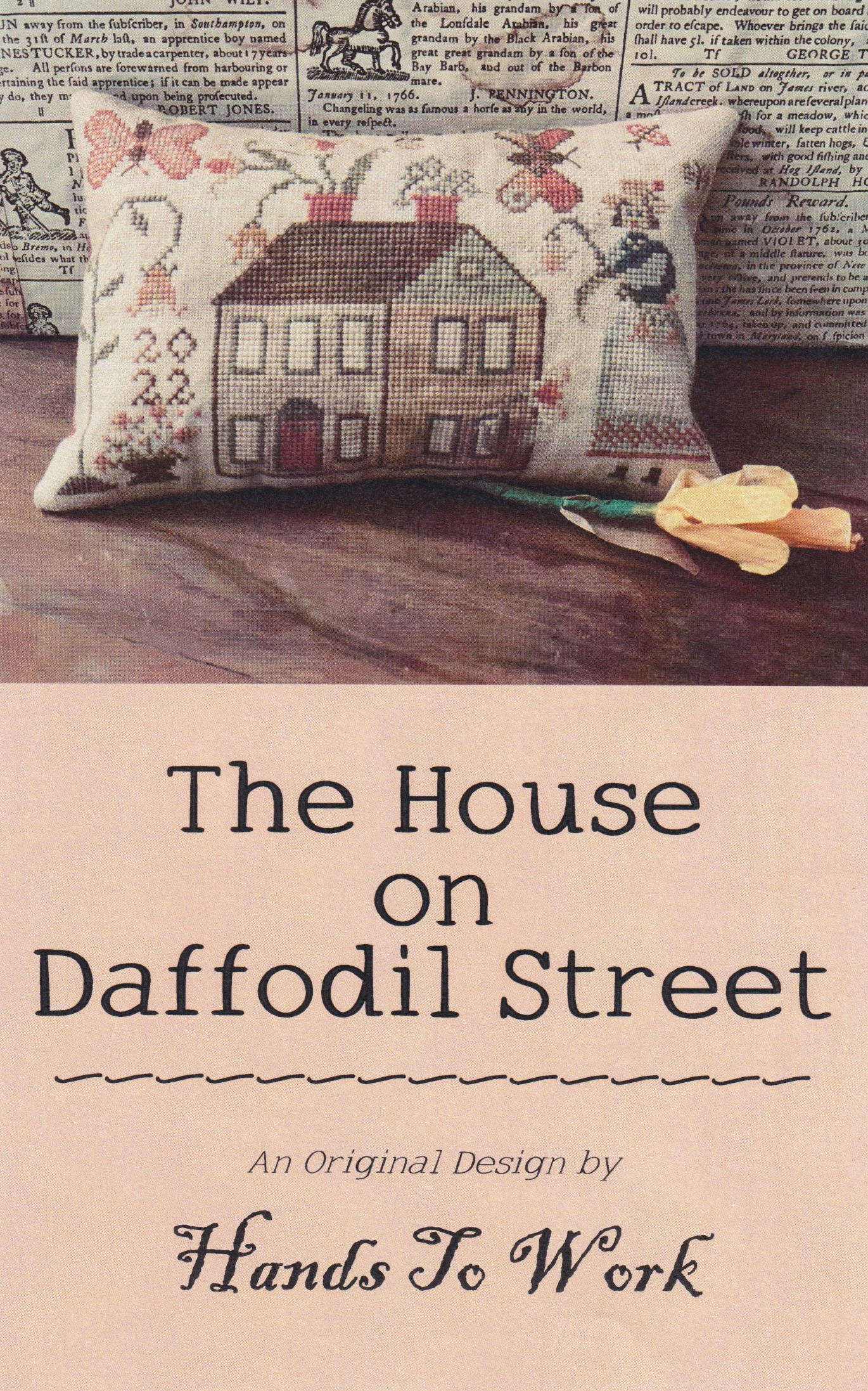 House On Daffodil Street - Cross Stitch Pattern