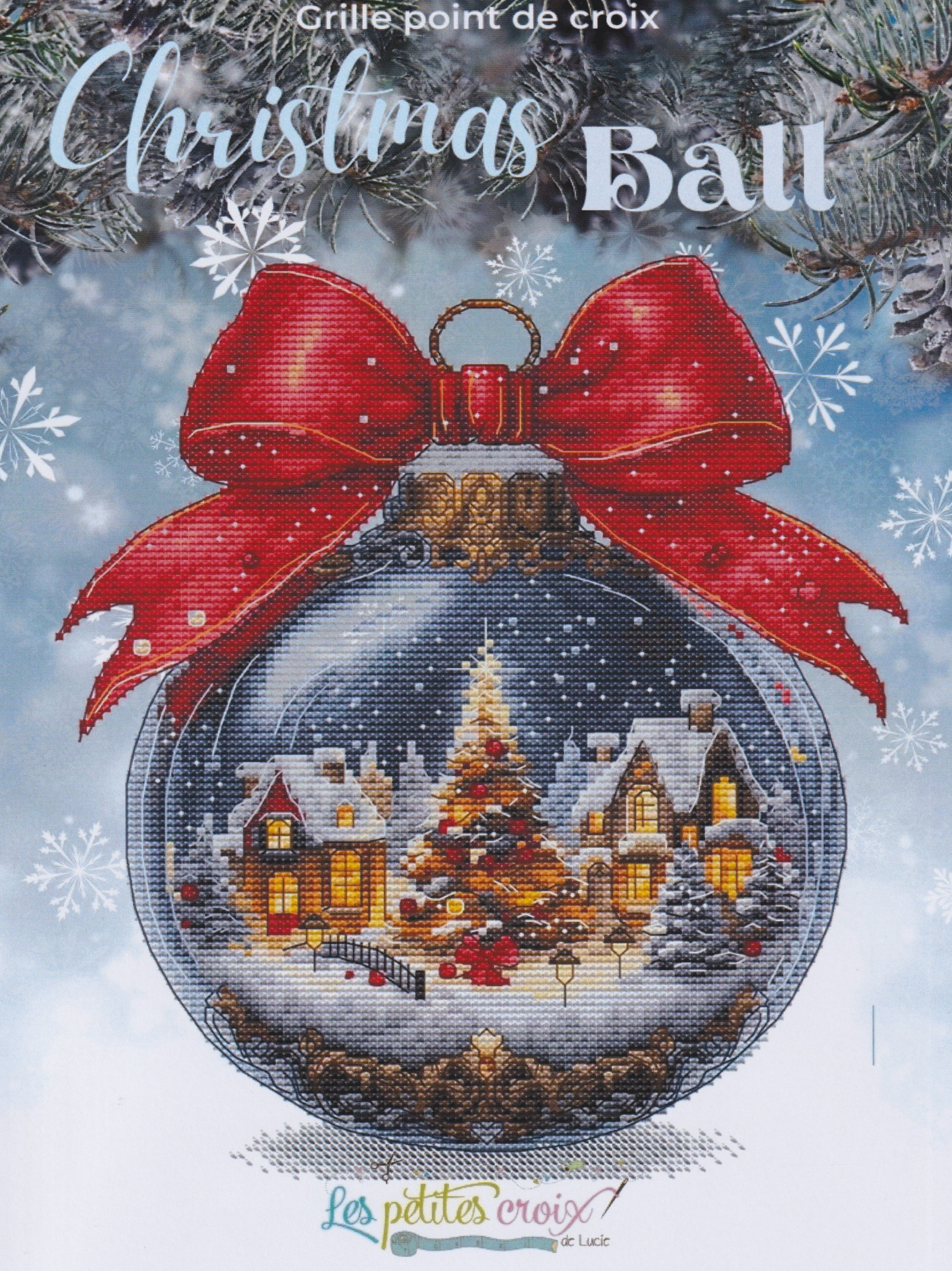 Christmas Ball 2024 - Ornament Cross Stitch Pattern