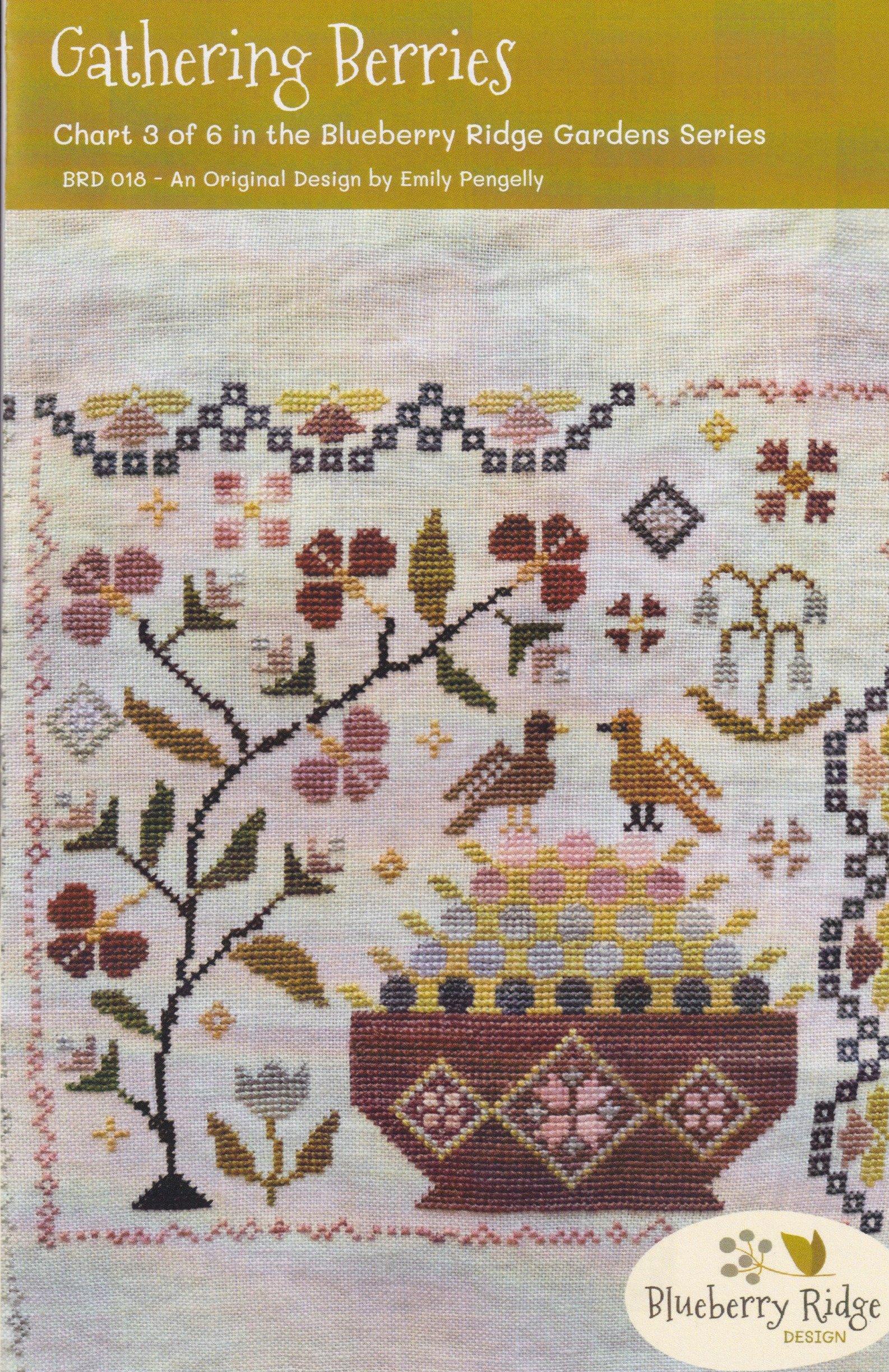 Gathering Berries - Cross Stitch Pattern