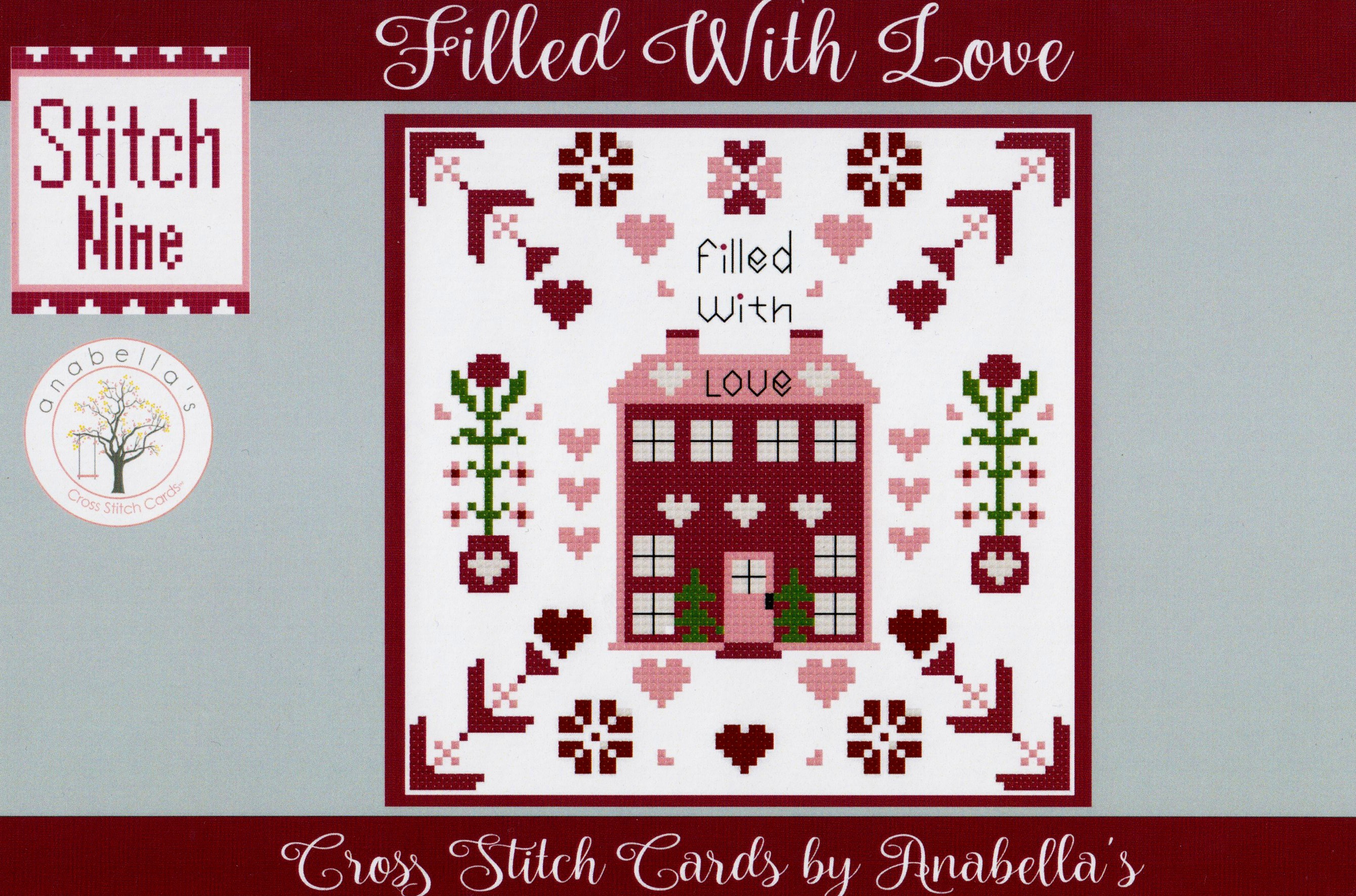 Filled With Love - Valentine Cross Stitch Pattern
