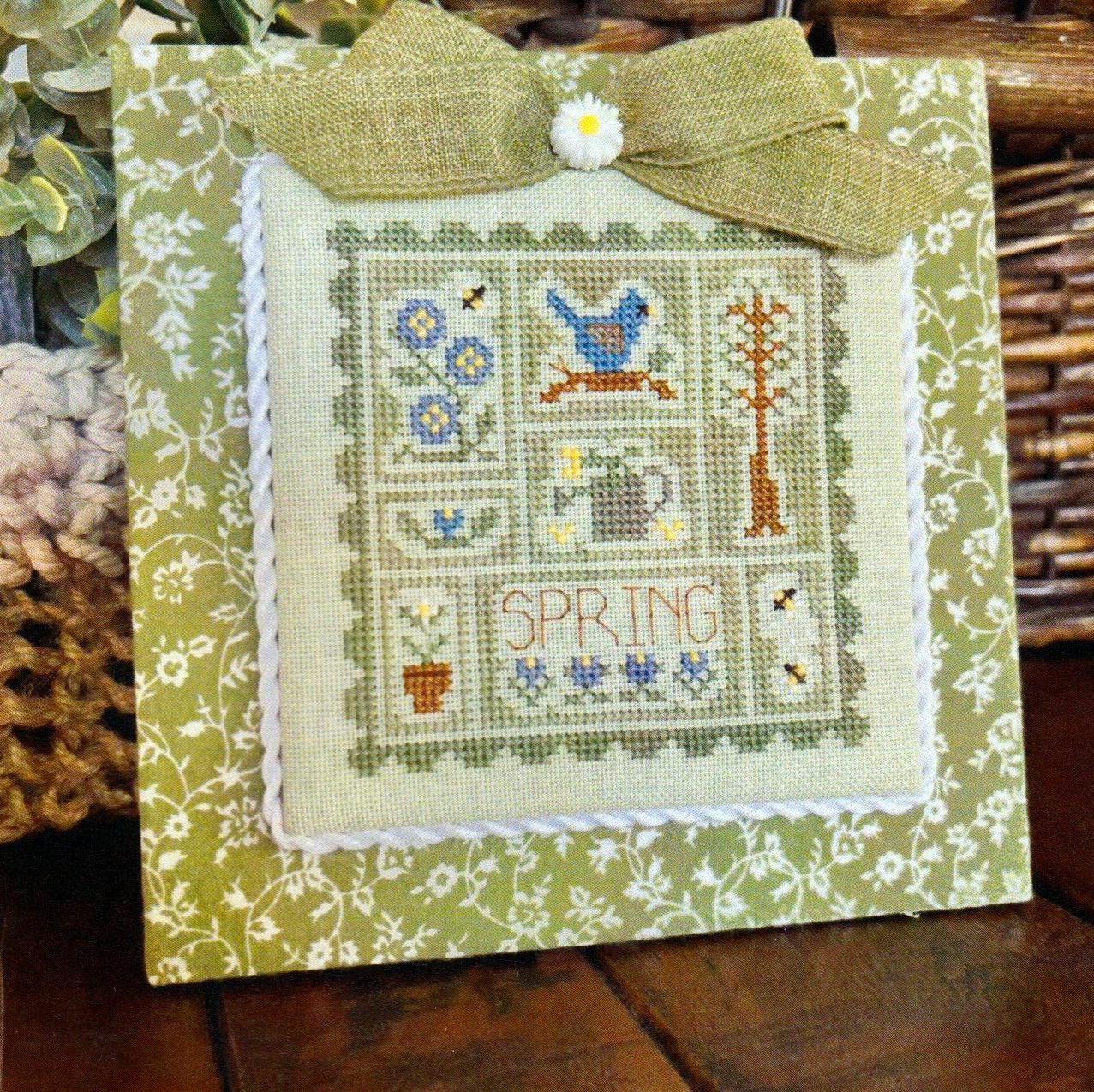 Bits And Pieces Of Spring - Cross Stitch Pattern