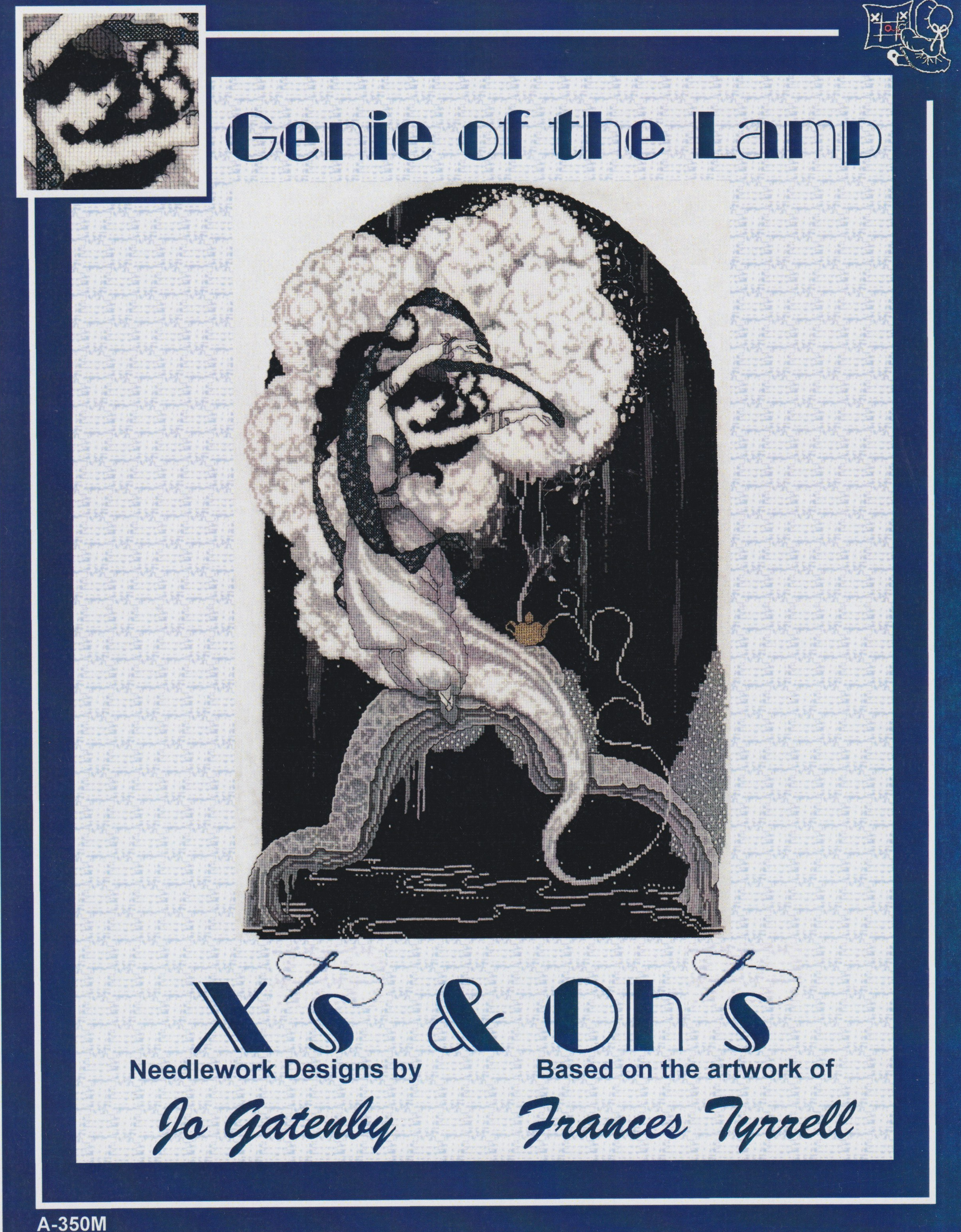 Genie Of The Lamp - Cross Stitch Pattern