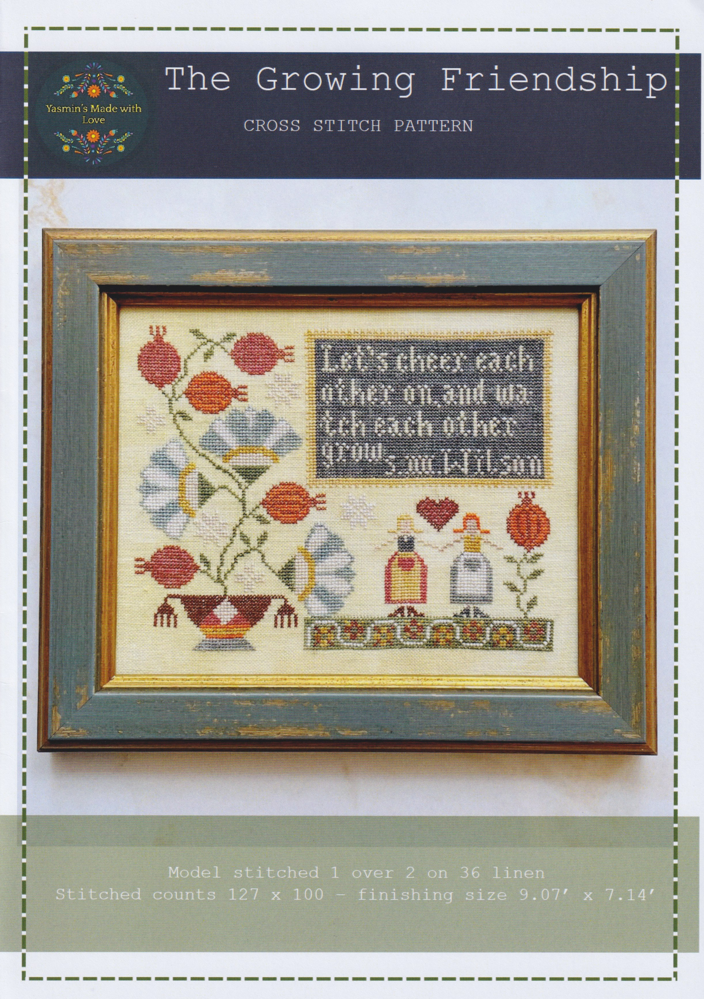 Growing Friendship - Cross Stitch Pattern