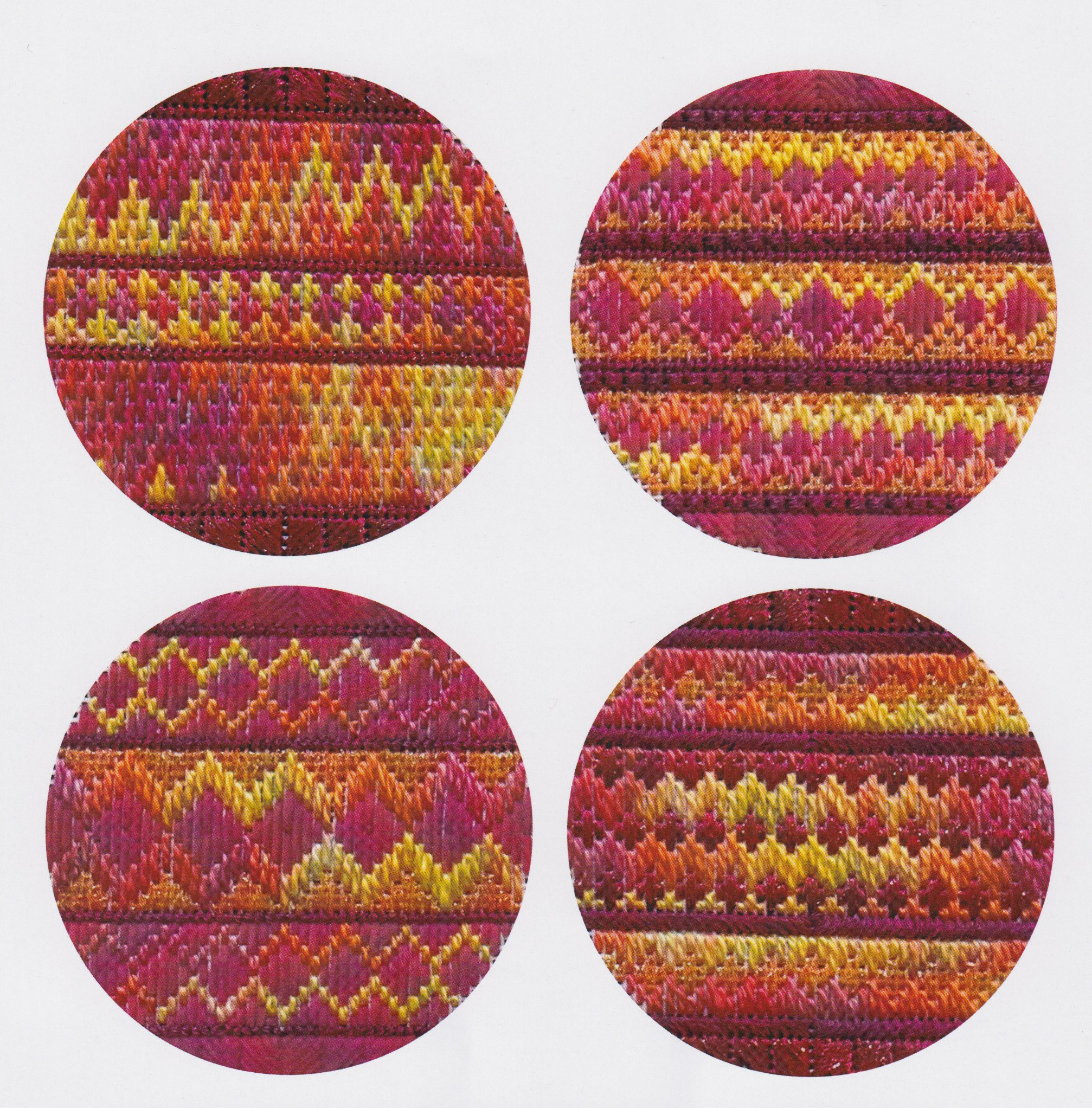 Christmas Rounds 11 - Ornament Needlepoint Pattern