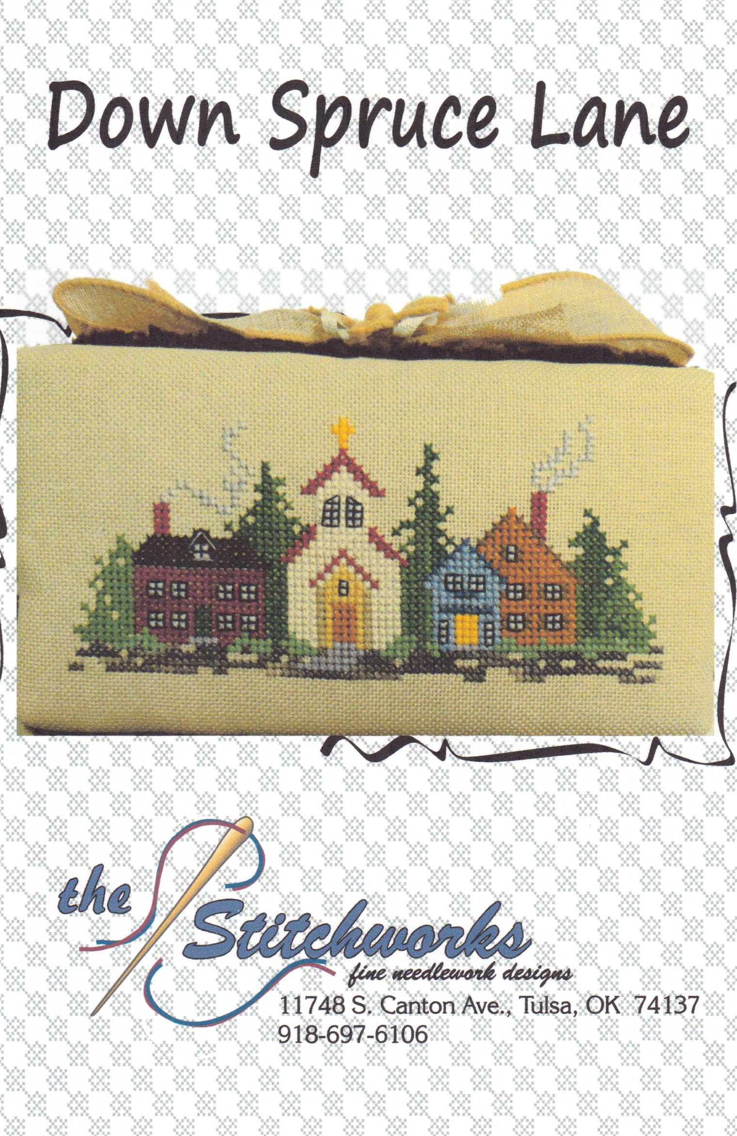 Down Spruce Lane - Cross Stitch Pattern