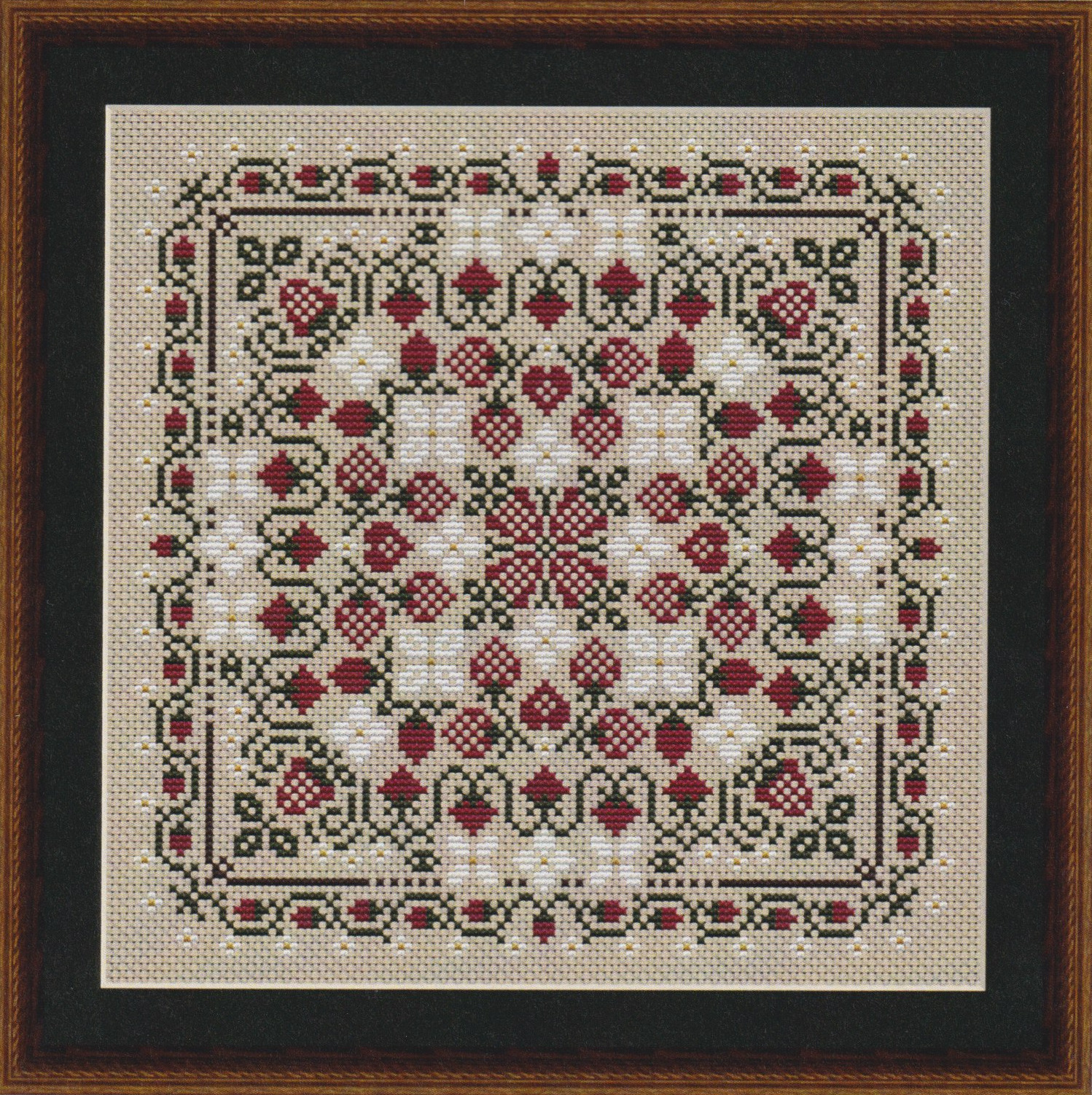 Strawberry Patch - Cross Stitch Pattern
