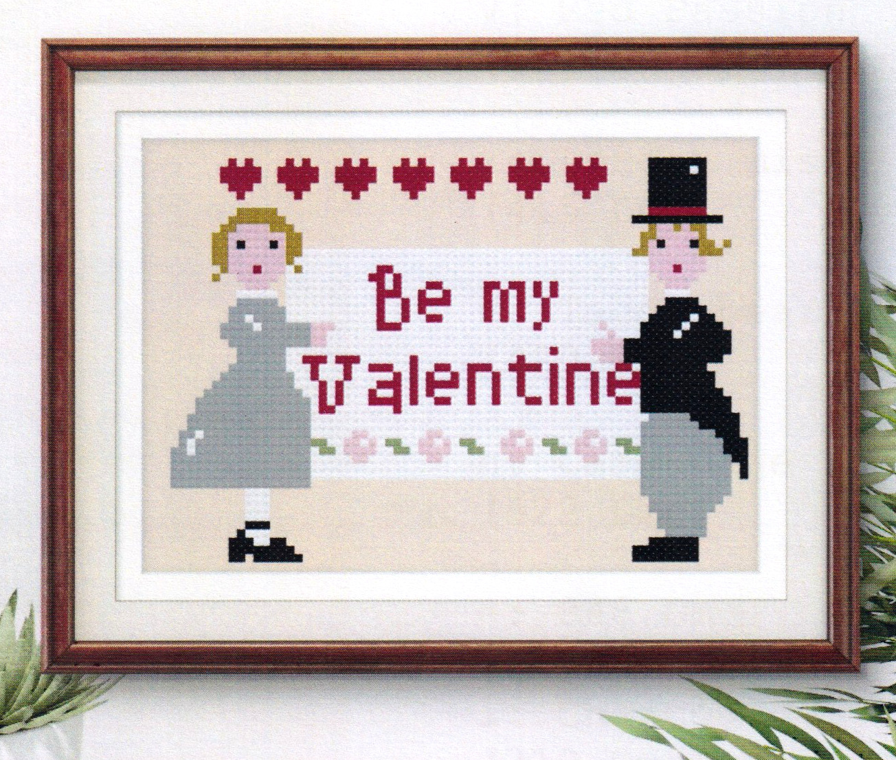 Be My Valentine - Cross Stitch Pattern