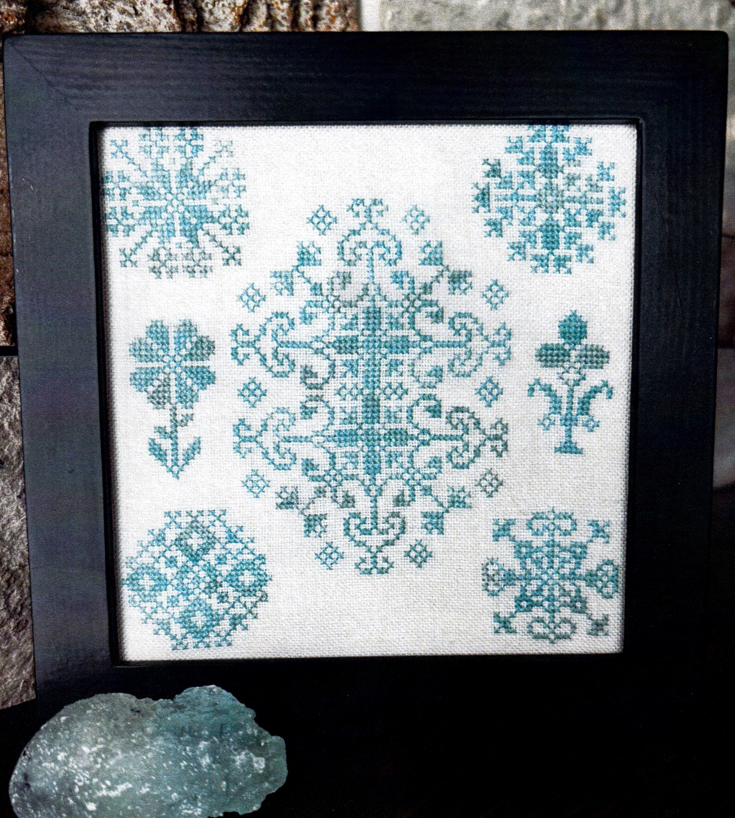 Amazing Aquamarine - Cross Stitch Pattern