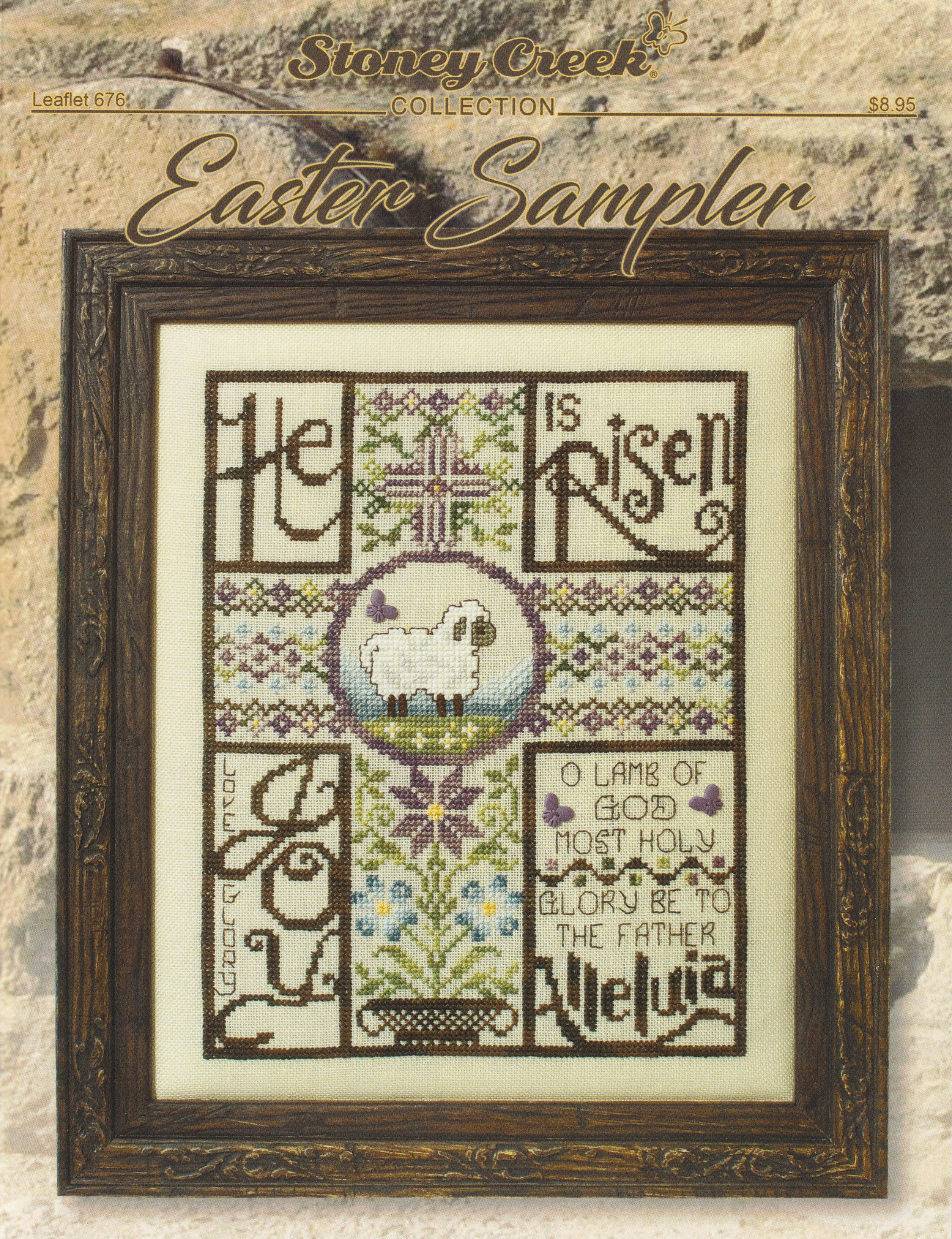 Easter Sampler - Christian Cross Stitch Pattern