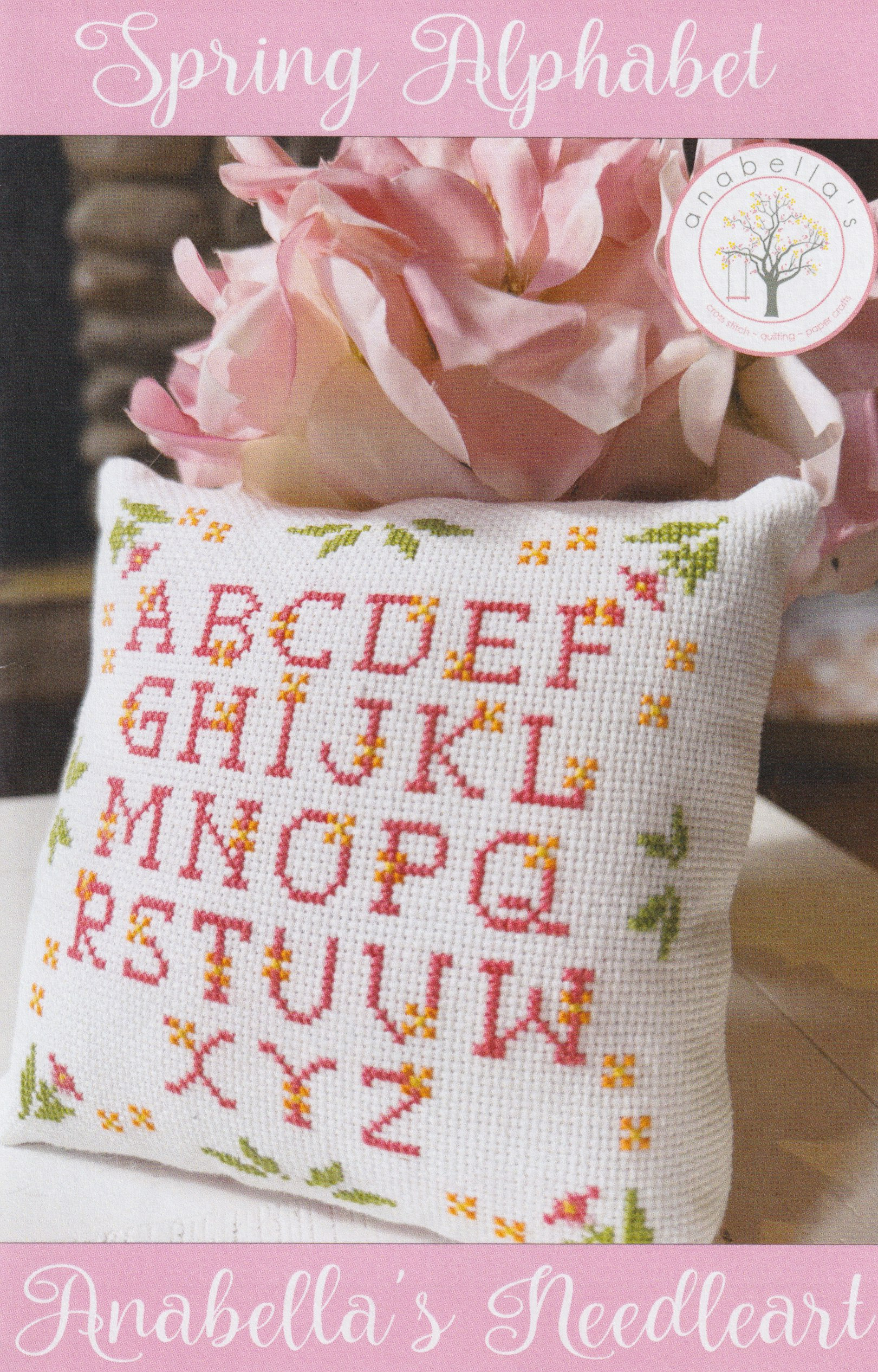 Spring Alphabet - Cross Stitch Pattern