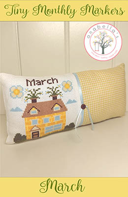 Tiny Monthly Markers March - Cross Stitch Pattern