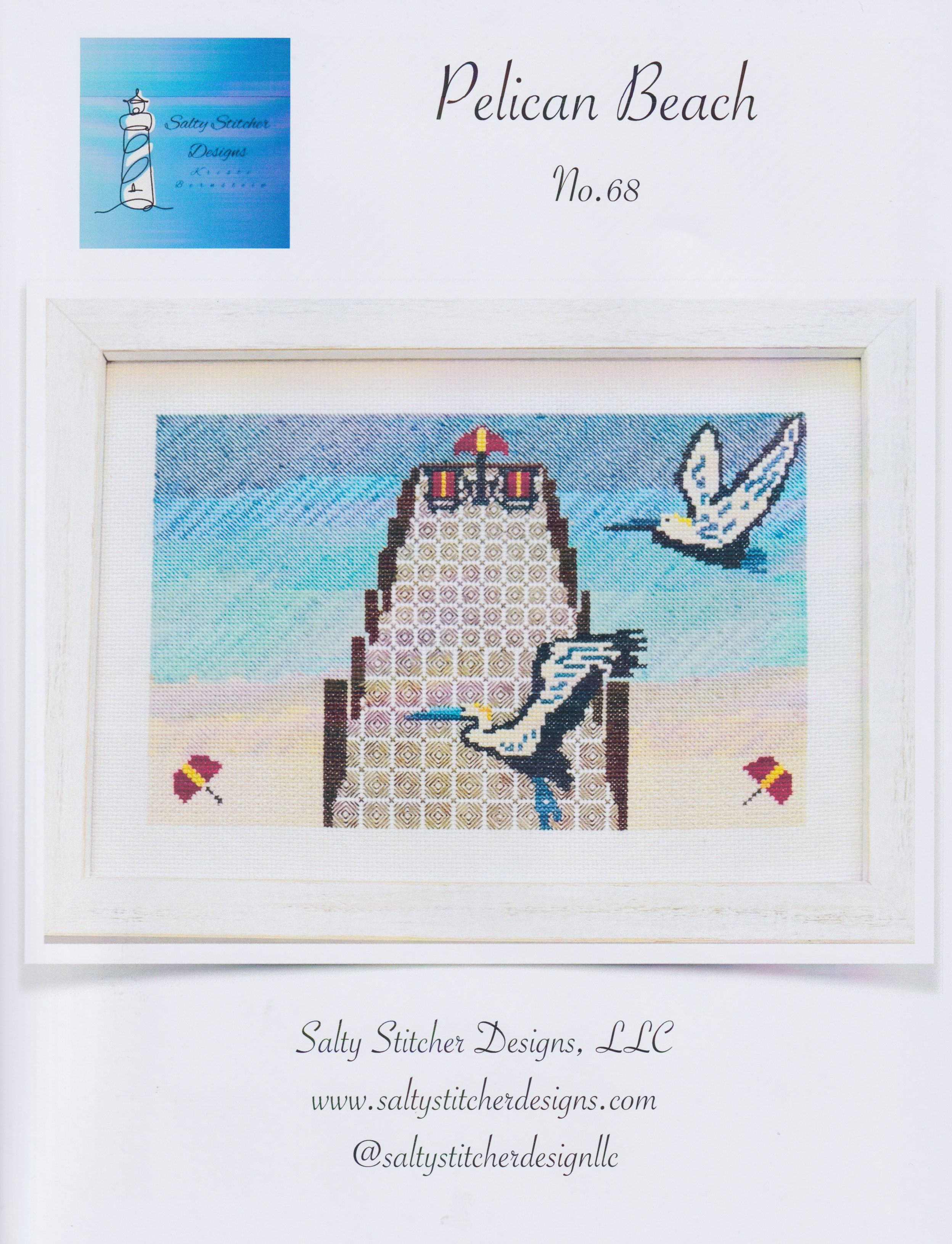 Pelican Beach - Cross Stitch Pattern