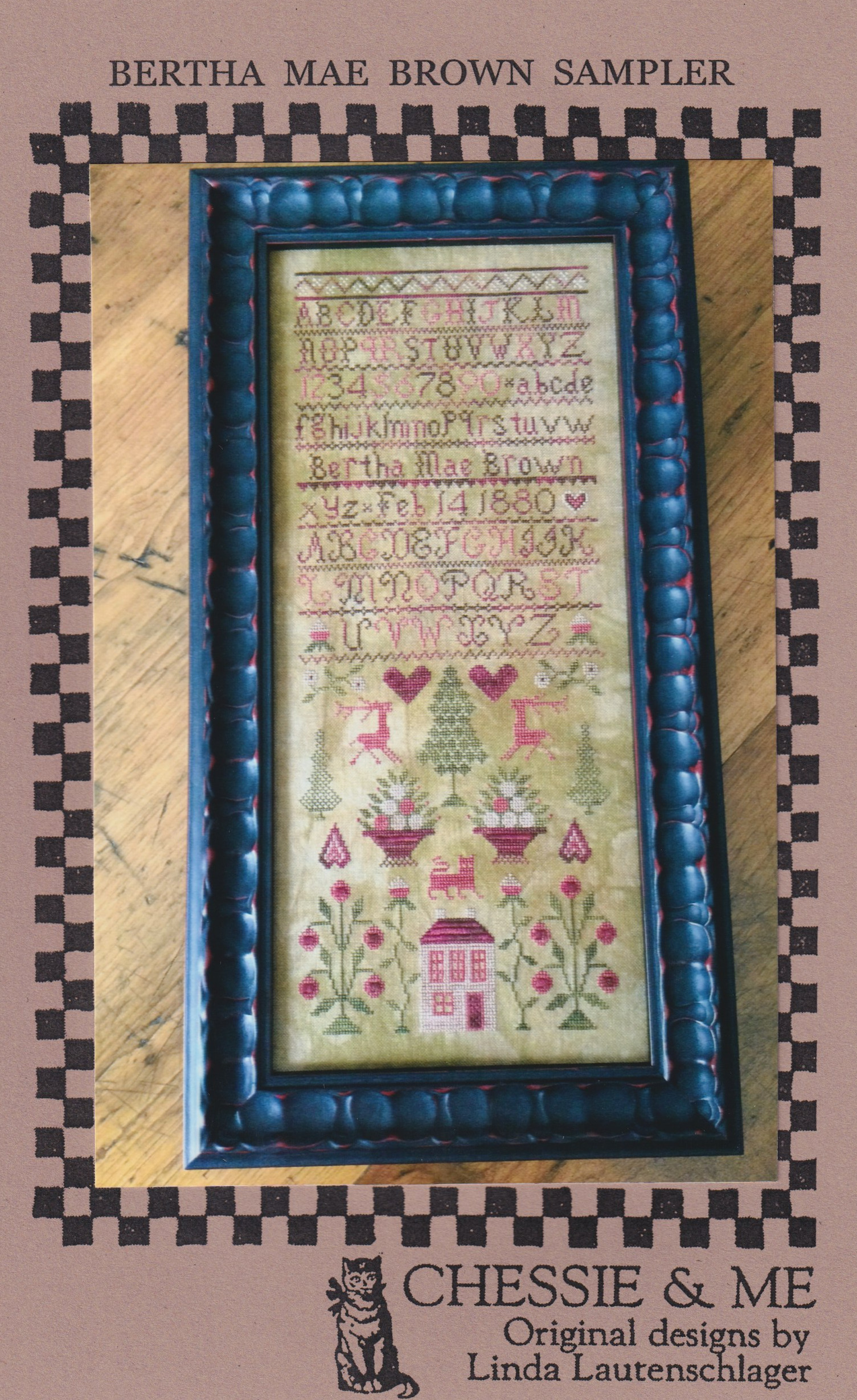 Bertha Mae Brown Sampler - Cross Stitch Pattern