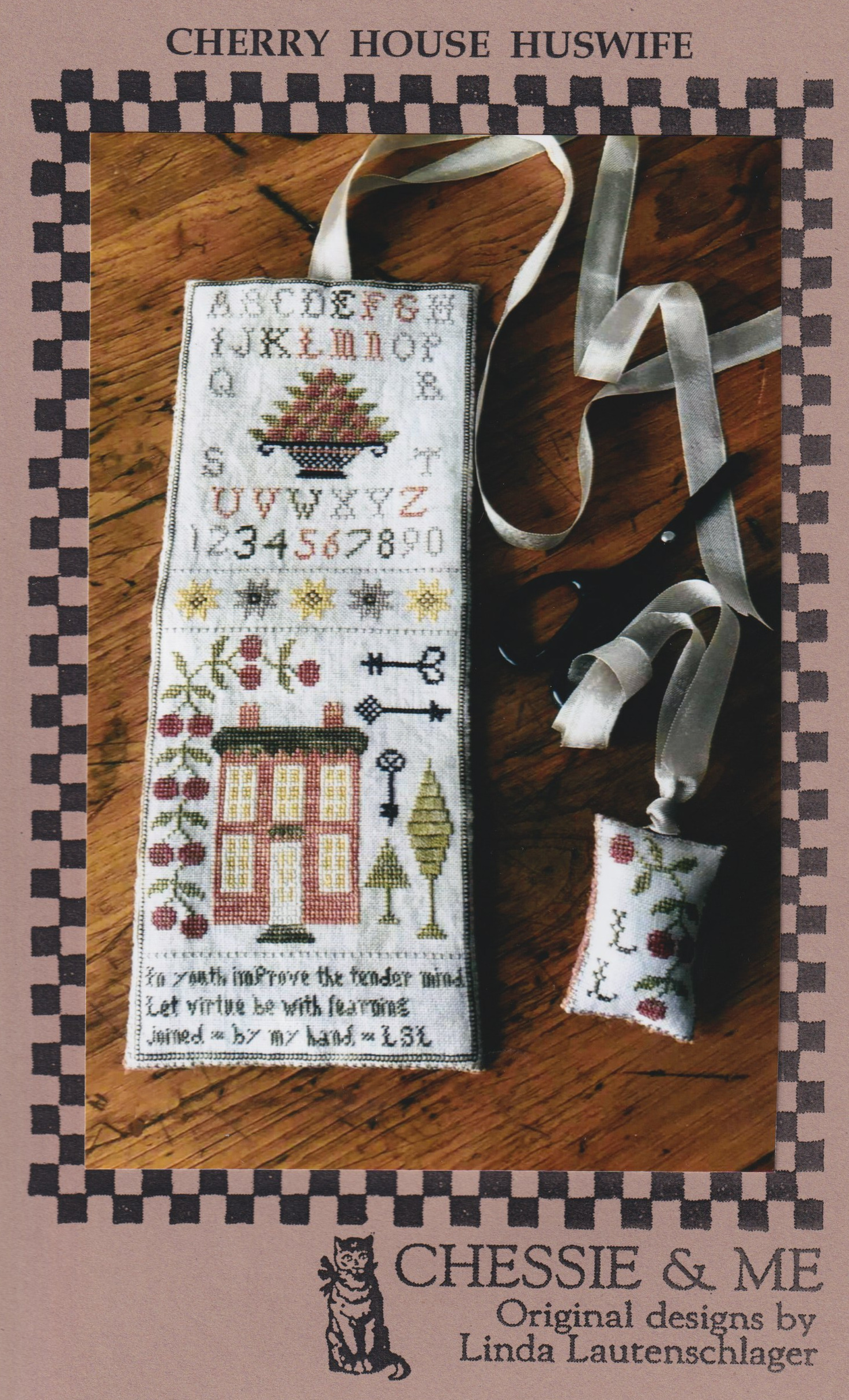 Cherry House Huswife - Cross Stitch Pattern