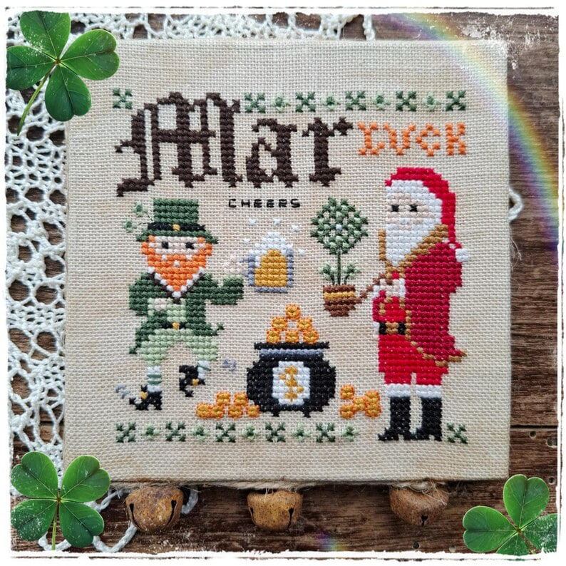 March Twelve Months Of Christmas - Cross Stitch Pattern