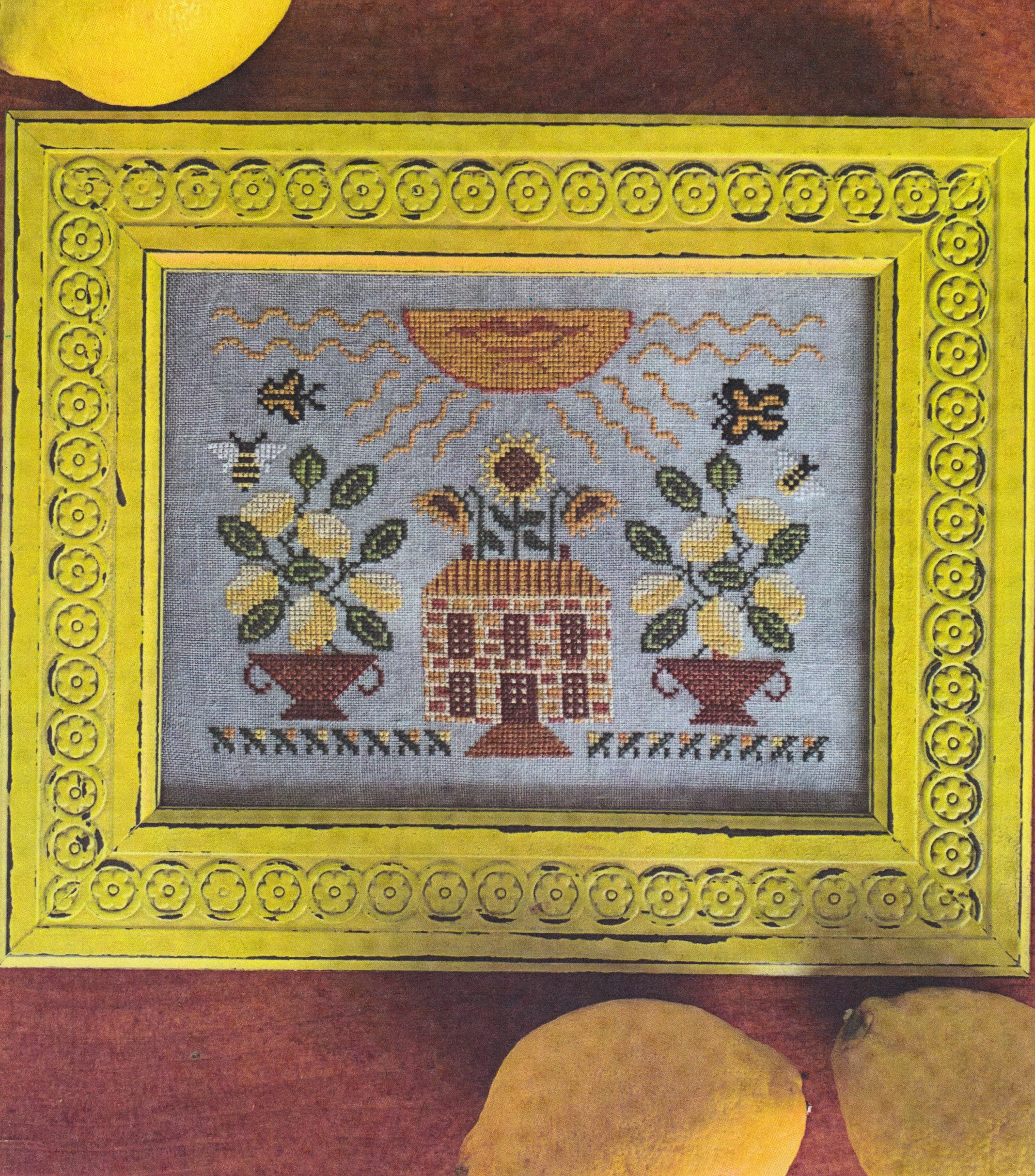Lemon Yellow - Cross Stitch Pattern