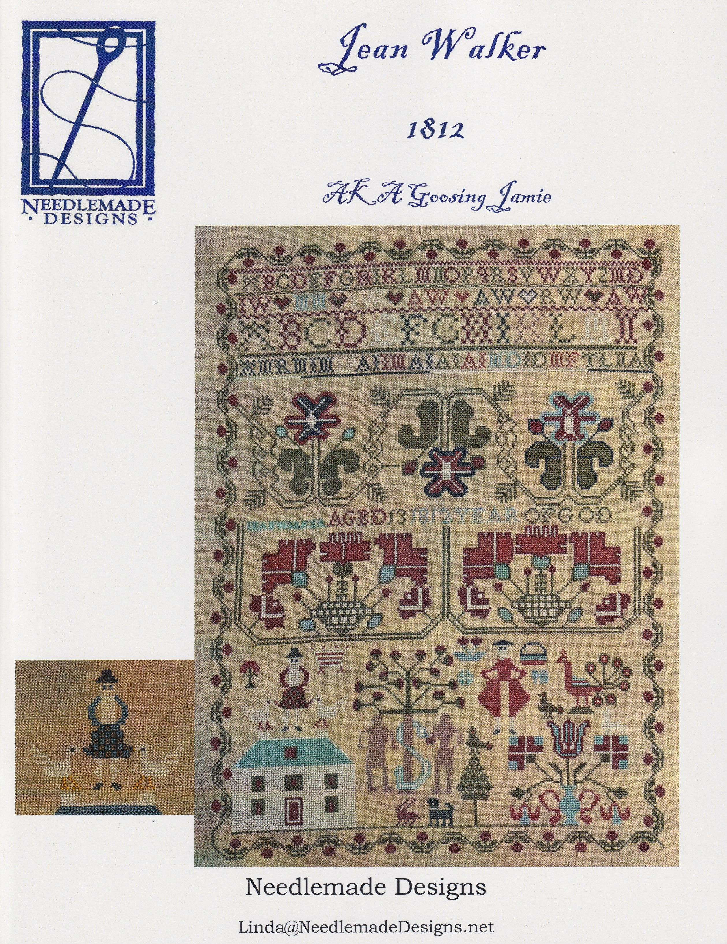 Jean Walker 1812 - Cross Stitch Pattern