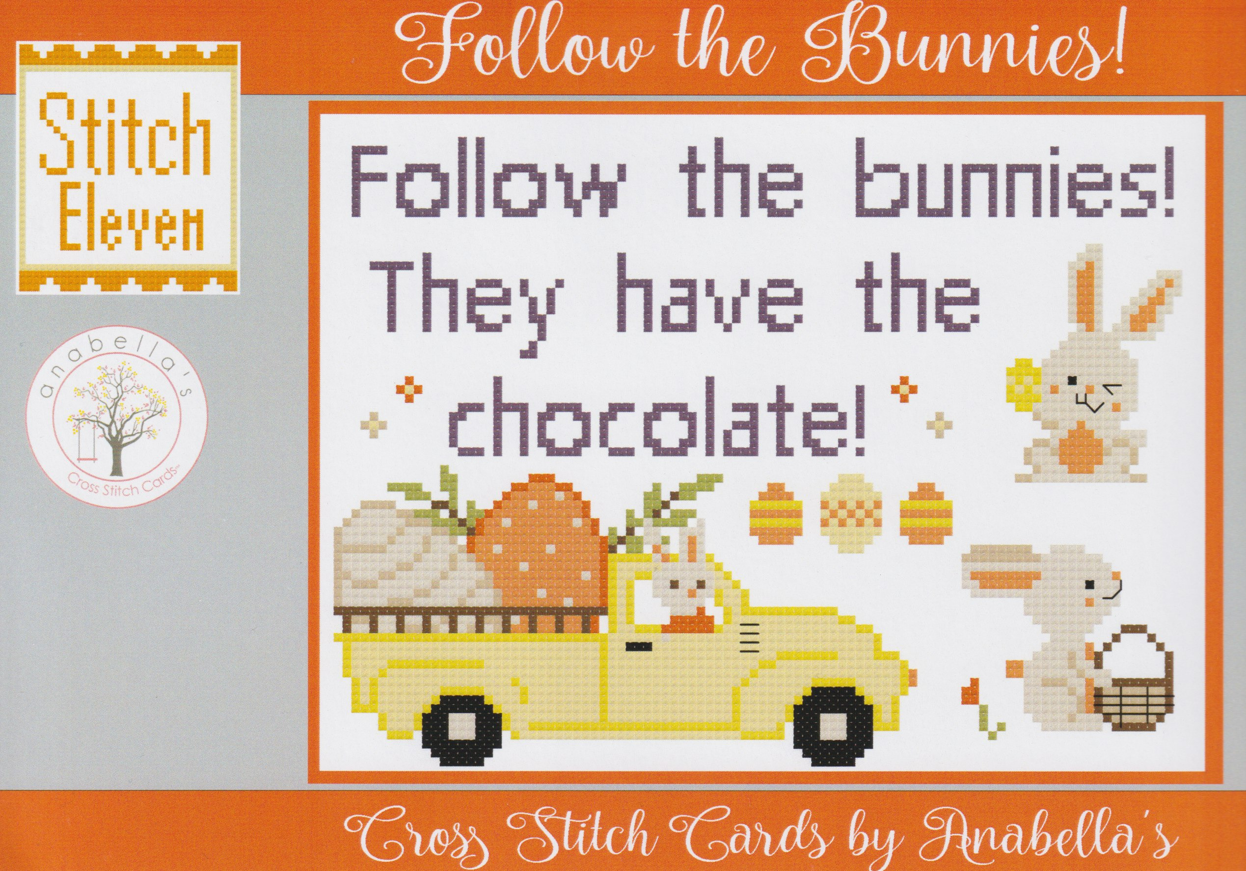 Follow The Bunnies - Easter Cross Stitch Pattern