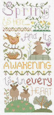 Spring Is Here - Cross Stitch Pattern