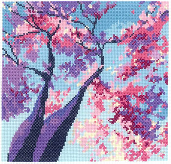 Cherry Tree Flight - Cross Stitch Pattern