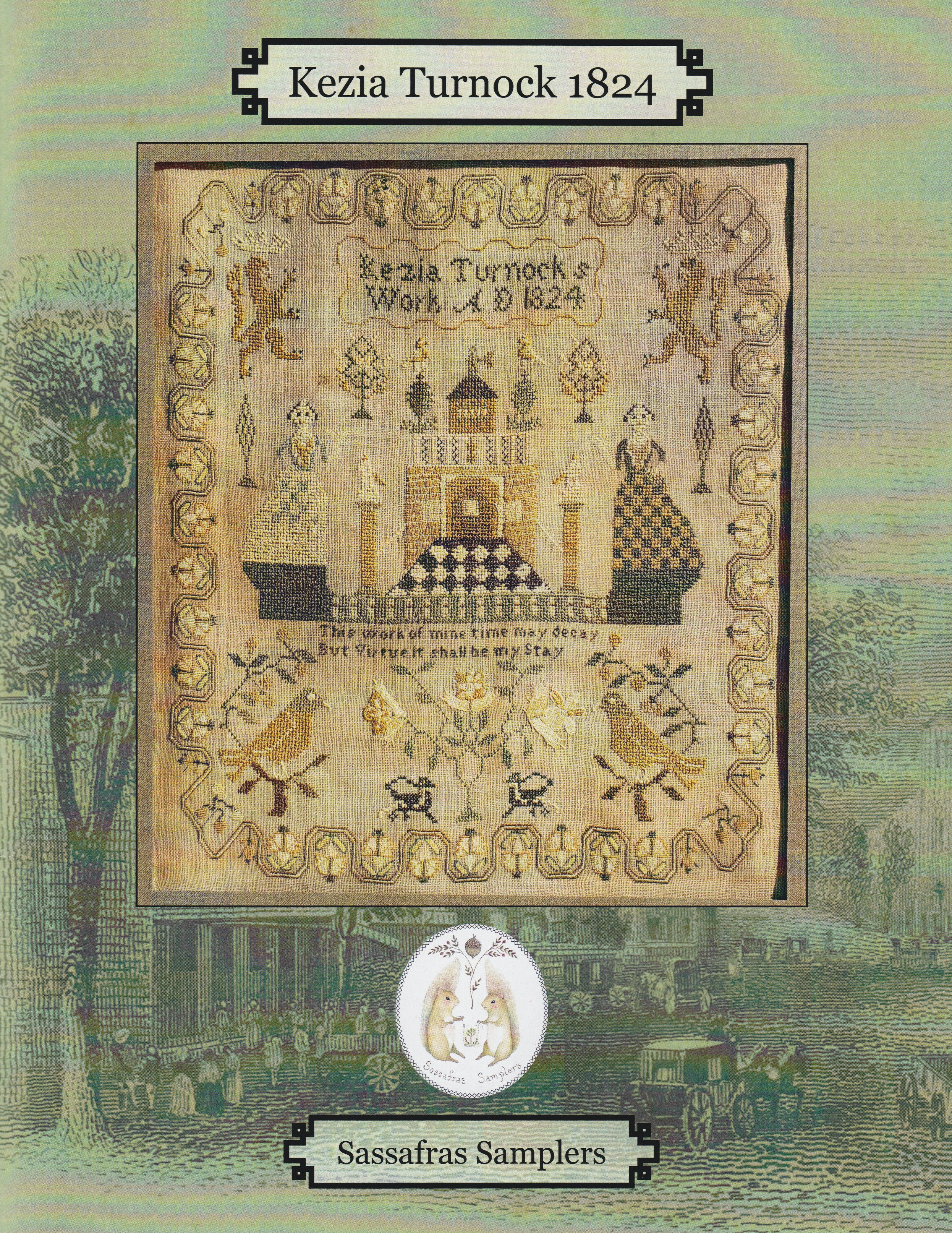 Kezia Turnock 1824 - Cross Stitch Pattern