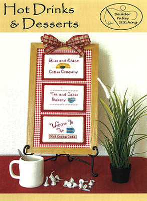Hot Drinks & Desserts - Cross Stitch Pattern