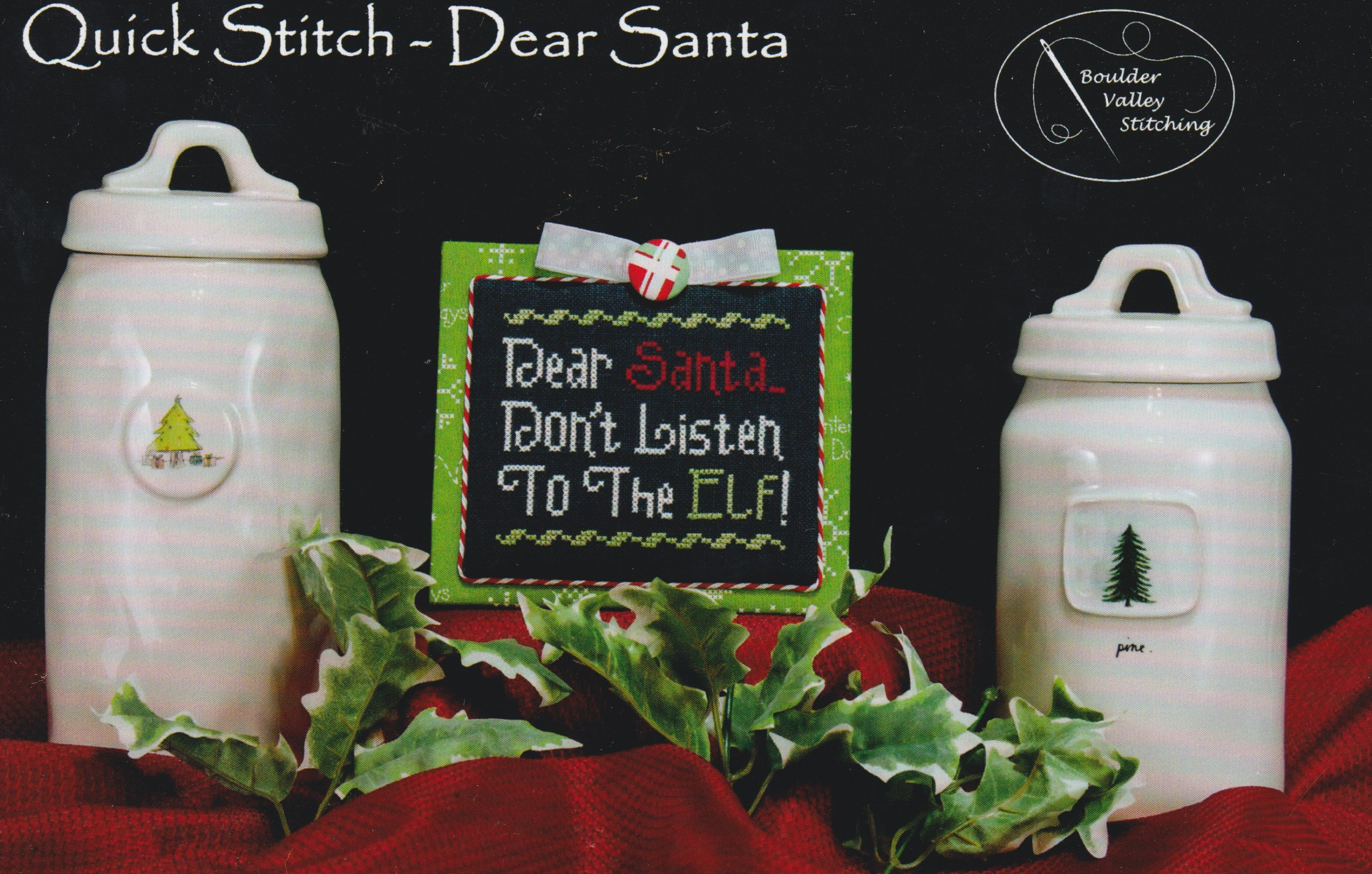 Dear Santa - Christmas Cross Stitch Pattern