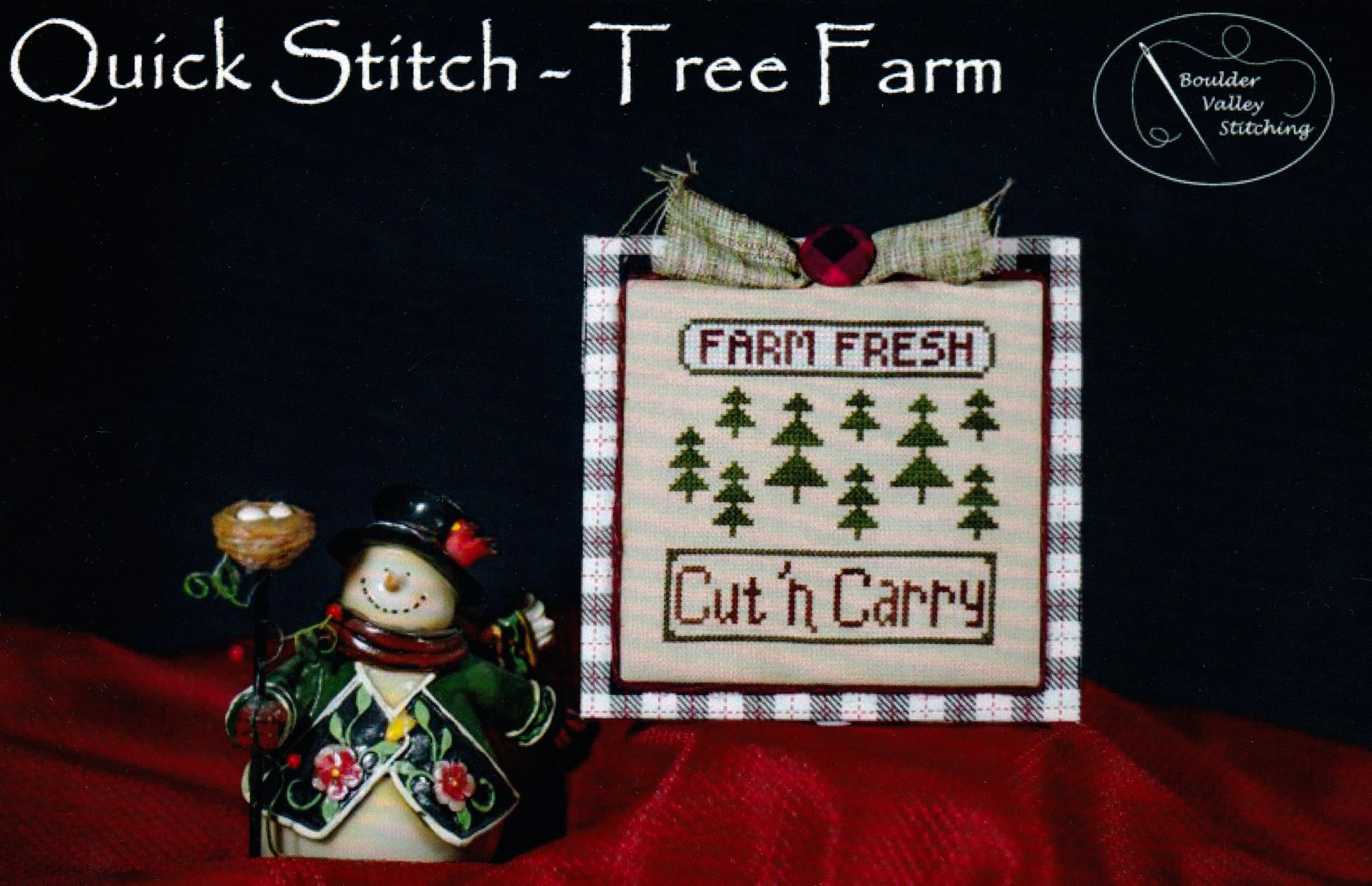 Tree Farm - Christmas Cross Stitch Pattern