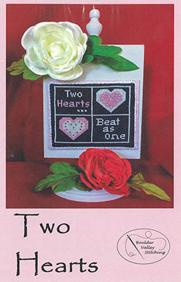 Two Hearts - Valentine Cross Stitch Pattern