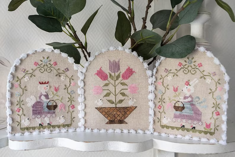 Une Journee Au Printemps  Cross Stitch Pattern