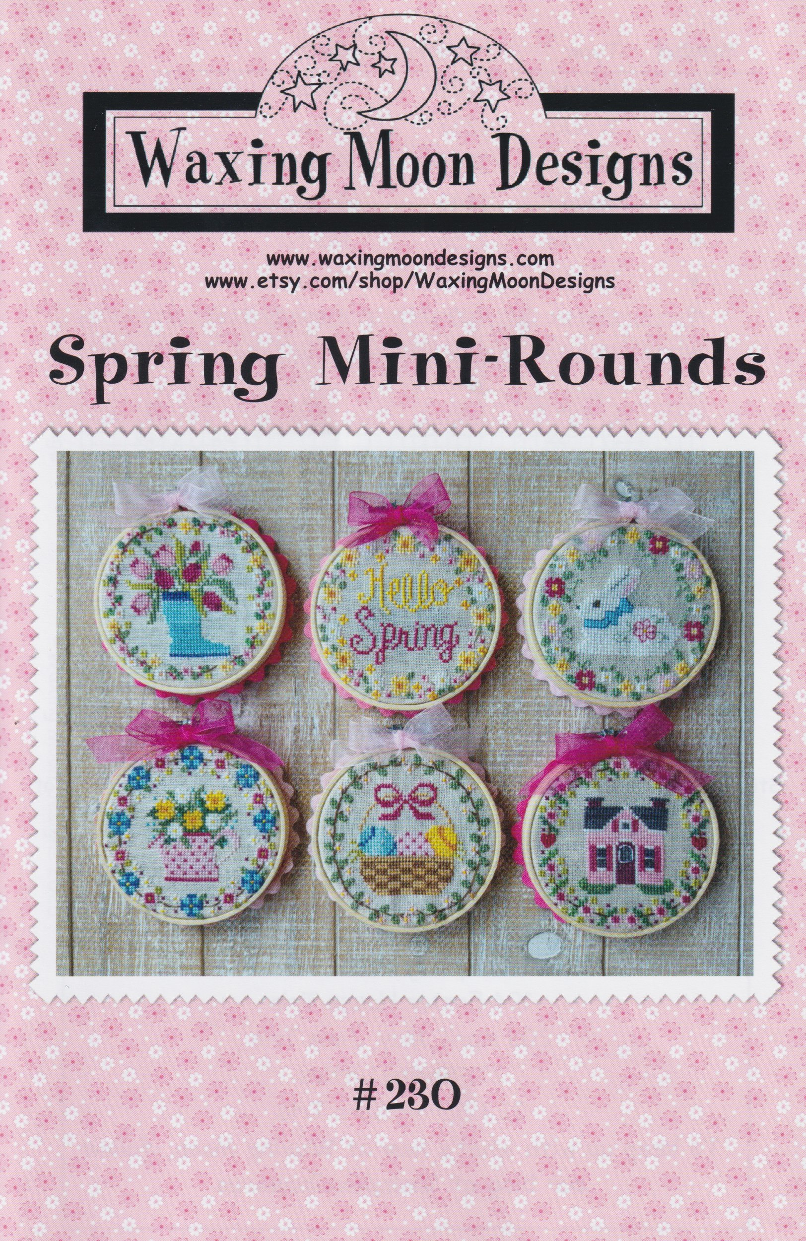 Spring Mini-Rounds - Easter Cross Stitch Pattern