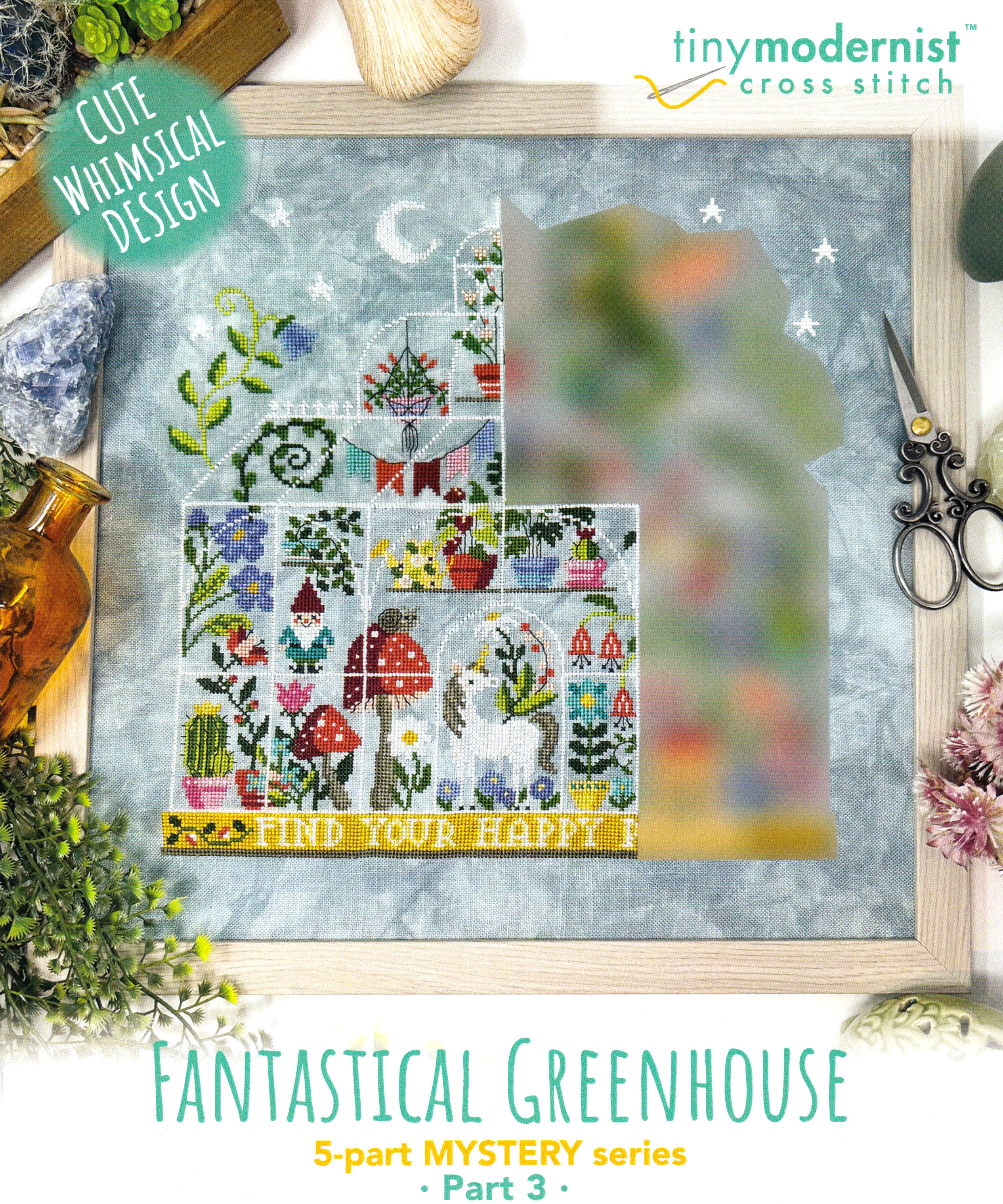 Fantastical Greenhouse - Part 3 - Cross Stitch Pattern