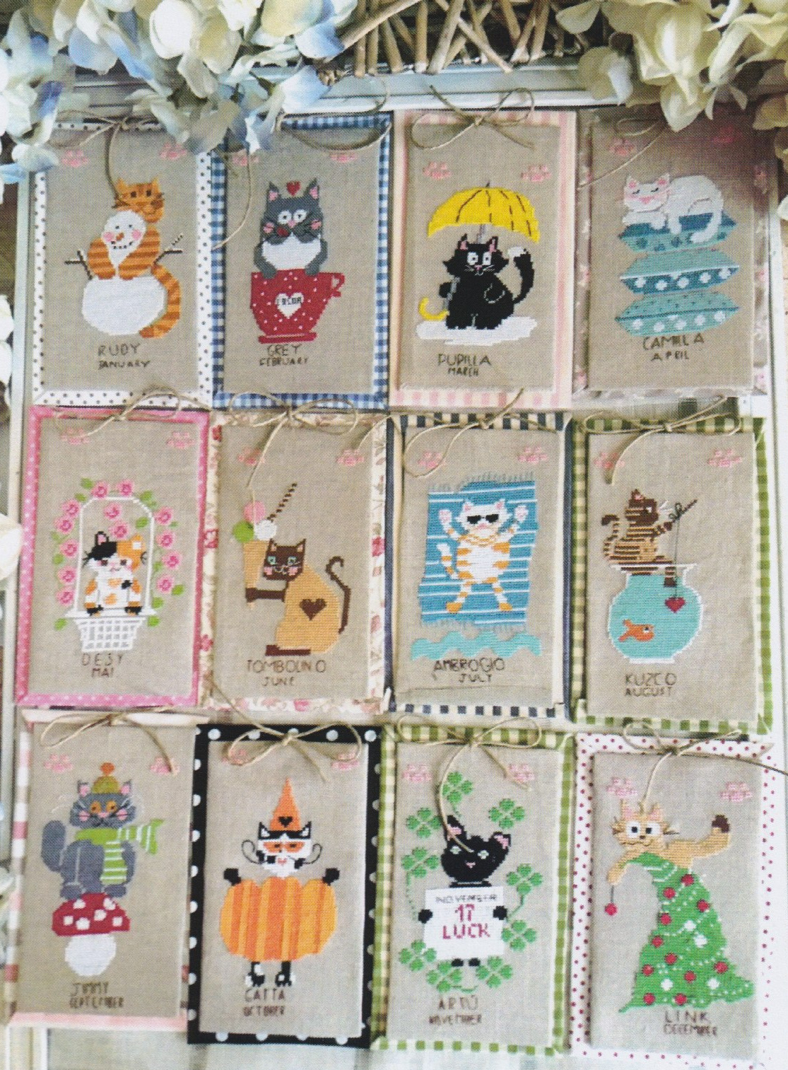 Un Gatto Per Amico - Cross Stitch Pattern