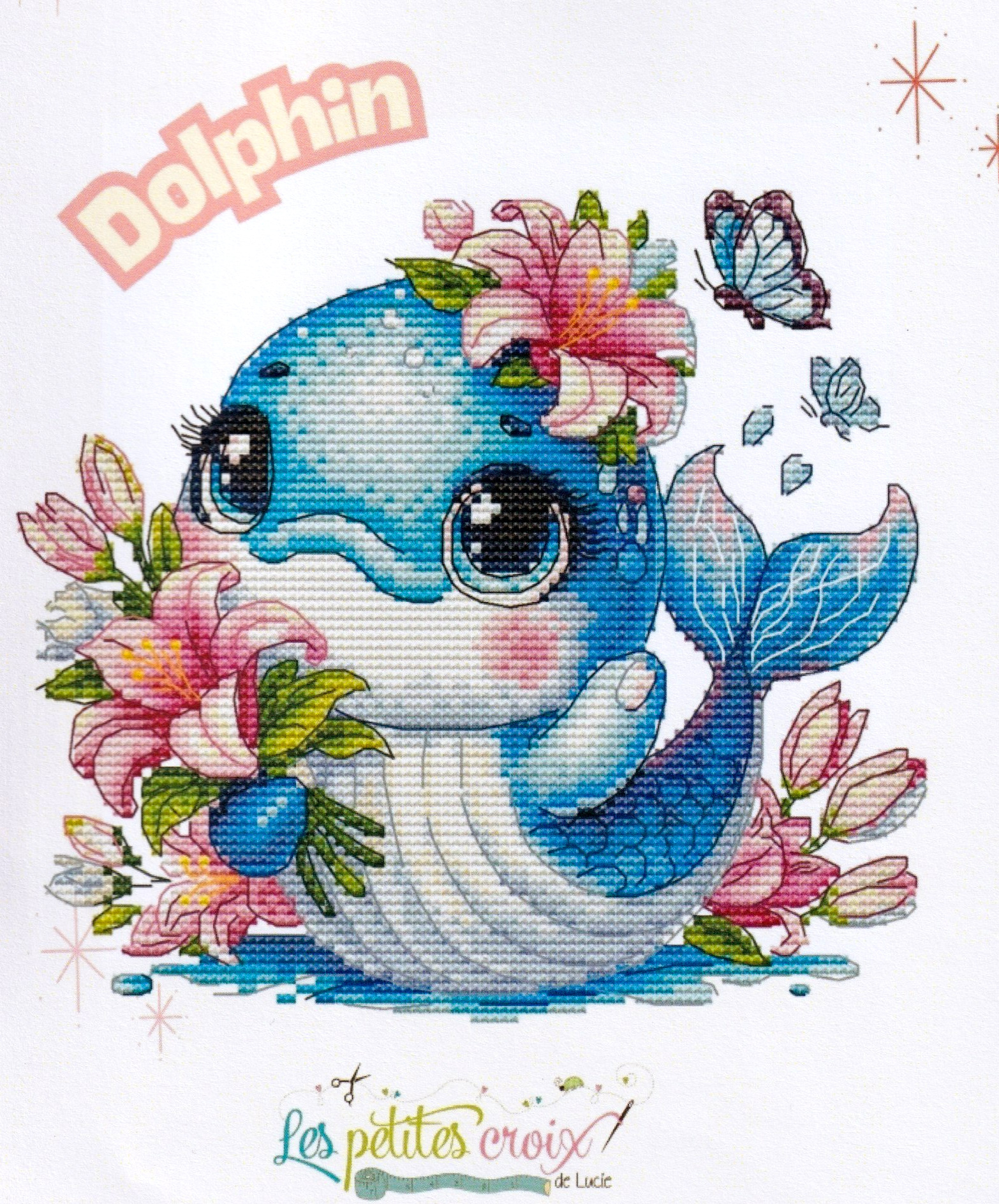 Animal Series Dolphin - Cross Stitch Pattern