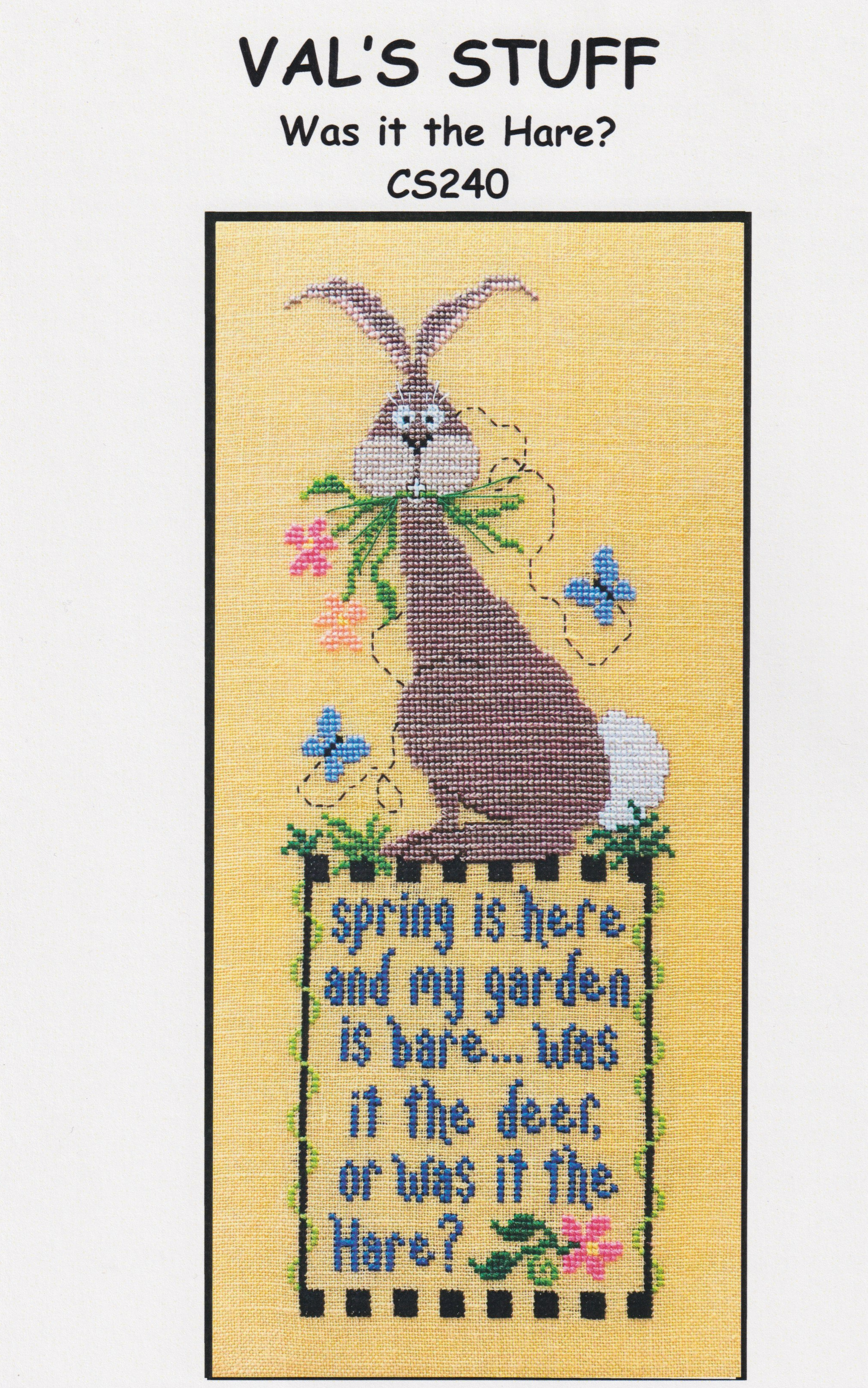 Was It The Hare? - Cross Stitch Pattern